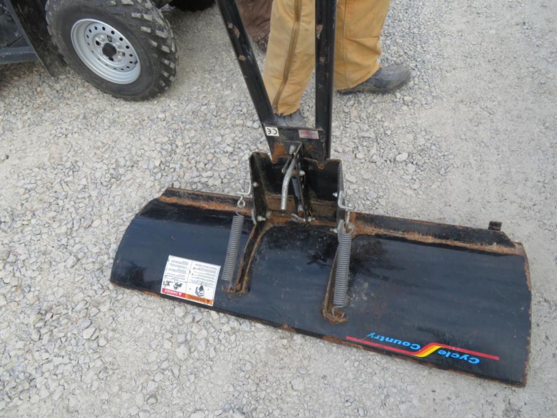 1998 Honda Foreman 400 4 wheeler(title) w/ winch, 3,381 miles, 4x4, 48 inch cycle country snow plow, - Image 7 of 7