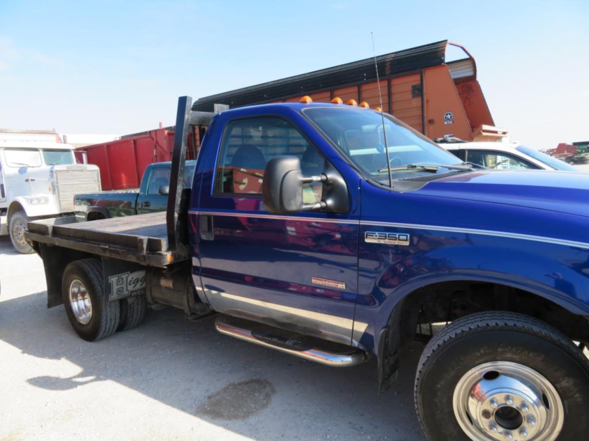 2000 F350 Reg Cab Dually Flatbed (title) 4x4, 6sp 260,100 miles, 7.3 Diesel New Transmission - Image 6 of 9
