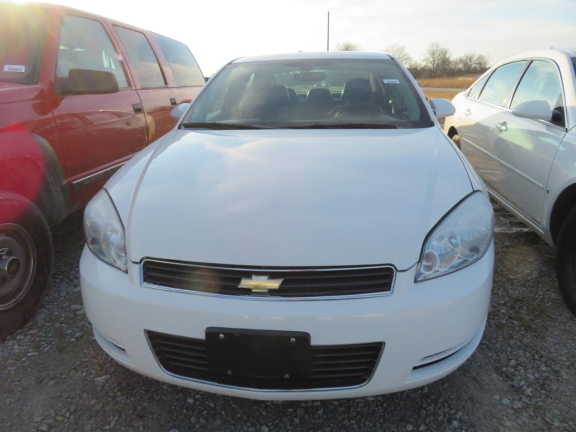 2008 White Chevy Impala (title) just over 100,000 miles, was a police car vin, 2G1WS553681373993, - Image 3 of 12