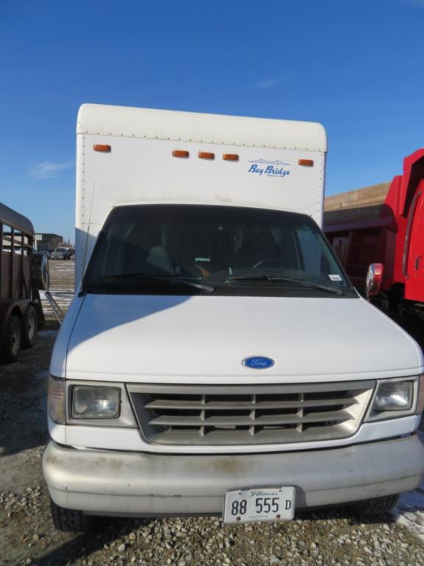 1993 Ford E-350 Econoline Box Truck (title) 35,000 miles on new engine, 2 owner, Good tires, and - Image 2 of 6