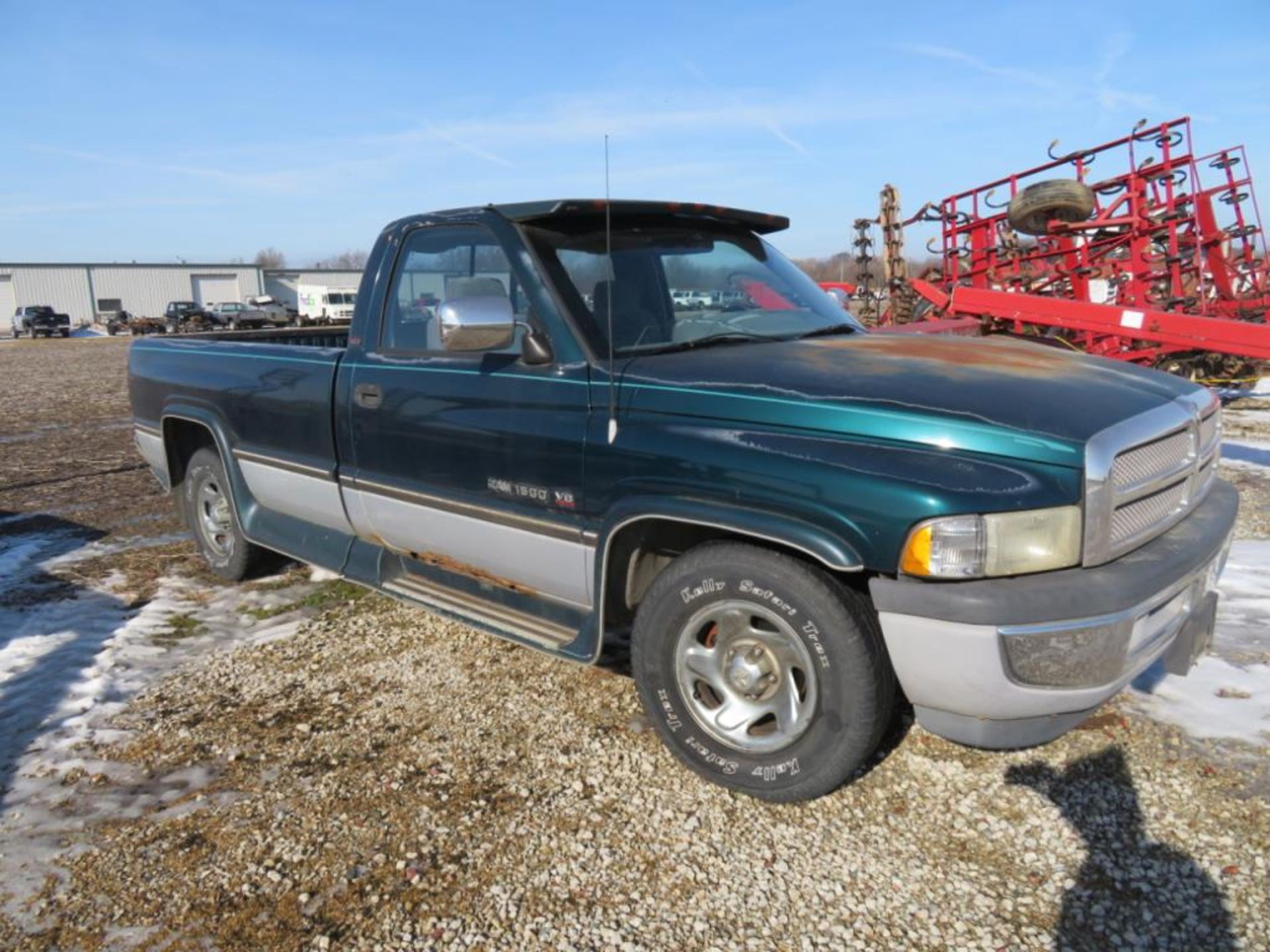 1994 Dodge 1500 2wd pickup (title) reg cab, 8' bed, gas, auto, 153,573 miles - Image 3 of 6