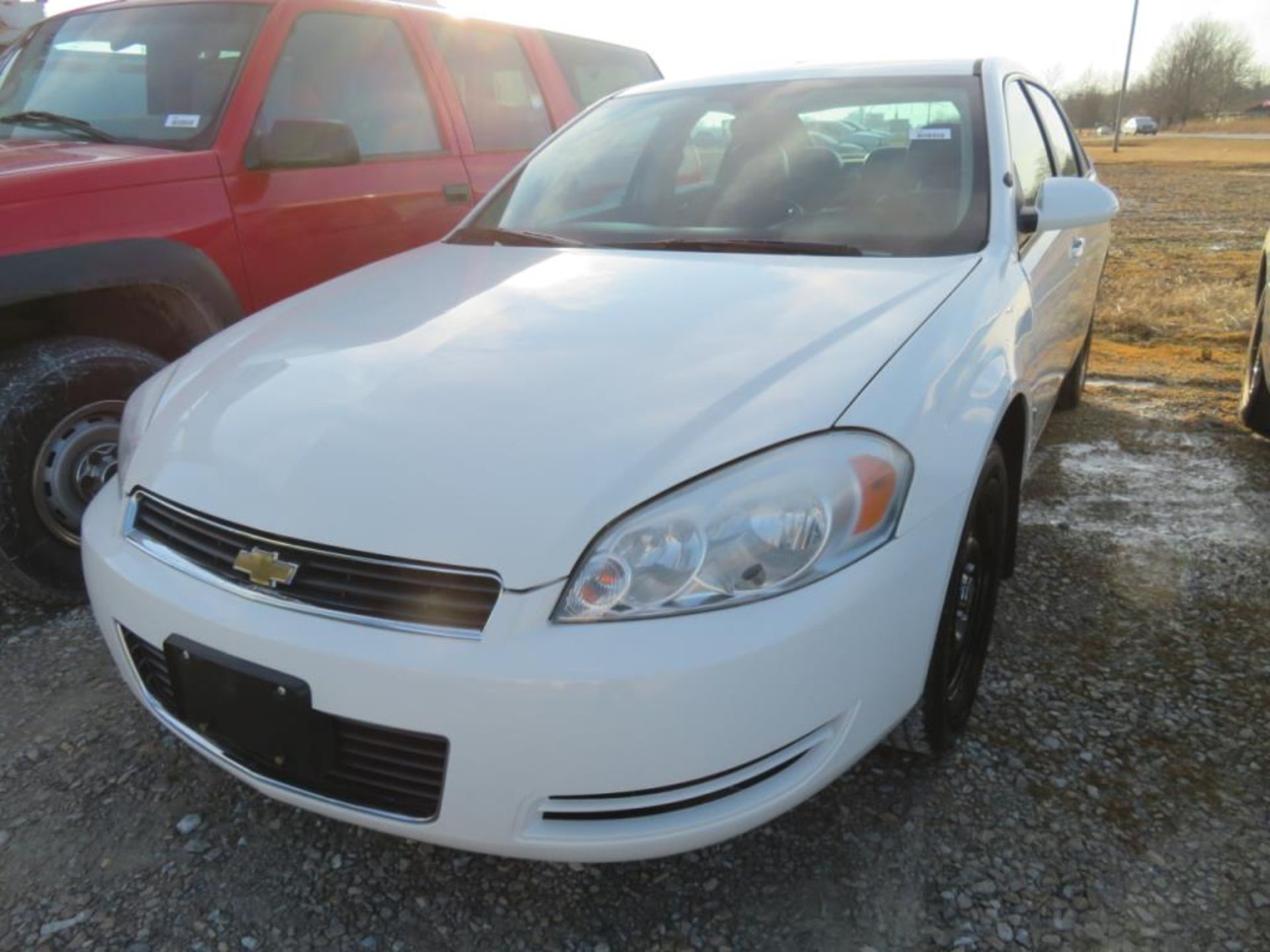 2008 White Chevy Impala (title) just over 100,000 miles, was a police car vin, 2G1WS553681373993, - Image 2 of 12