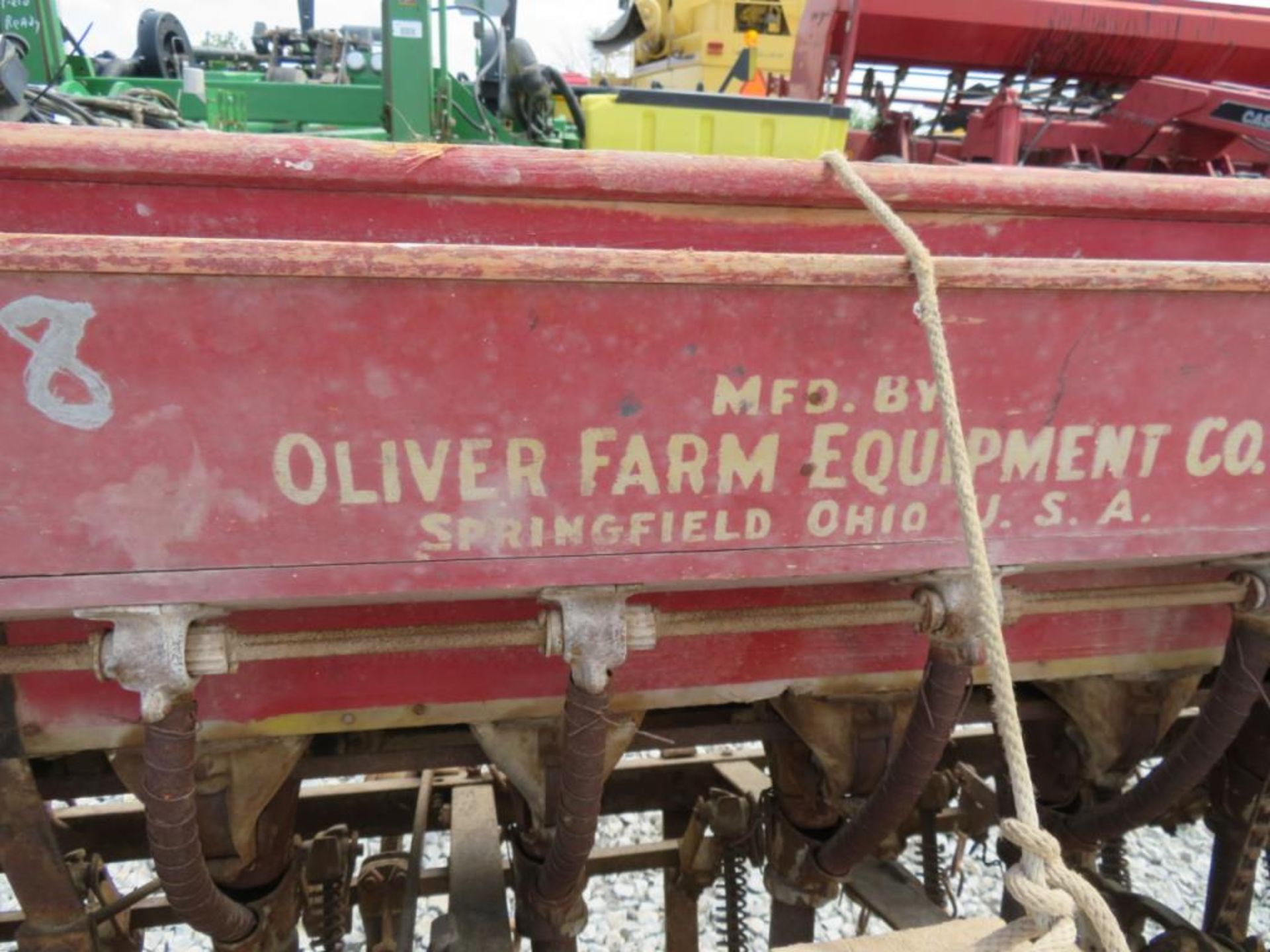 Oliver Grain Drill antique - Image 5 of 18