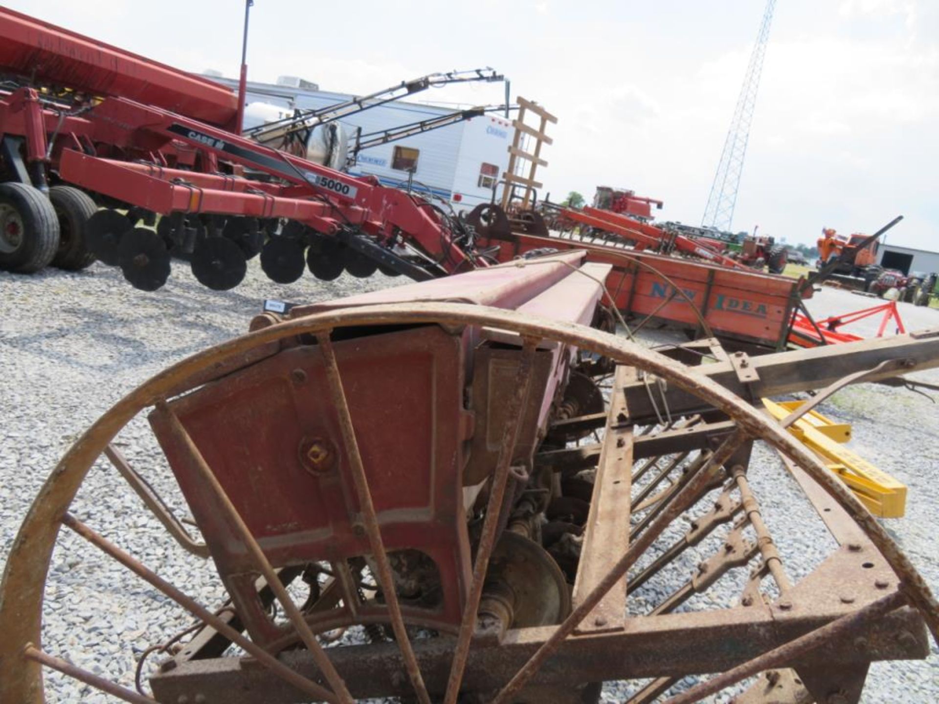 Oliver Grain Drill antique - Image 7 of 18