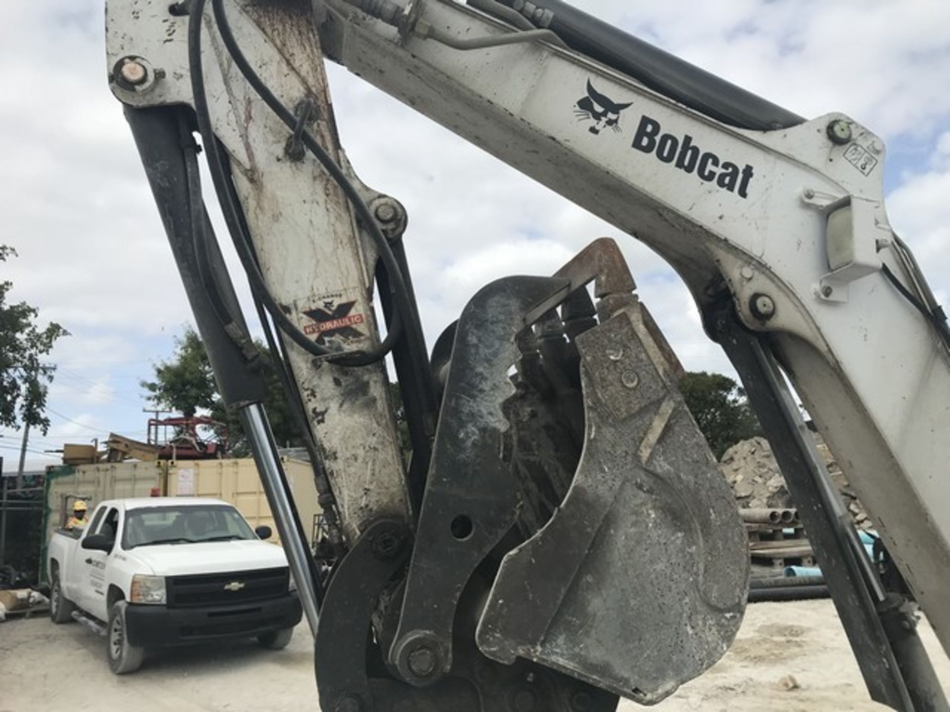 BOBCAT E35-ZTS MINI EXCAVATOR WITH HYDRAULIC QUICK DISCONNECT & GRAPPLES - AR1K11657 - 2,306 HOURS - Bild 3 aus 11