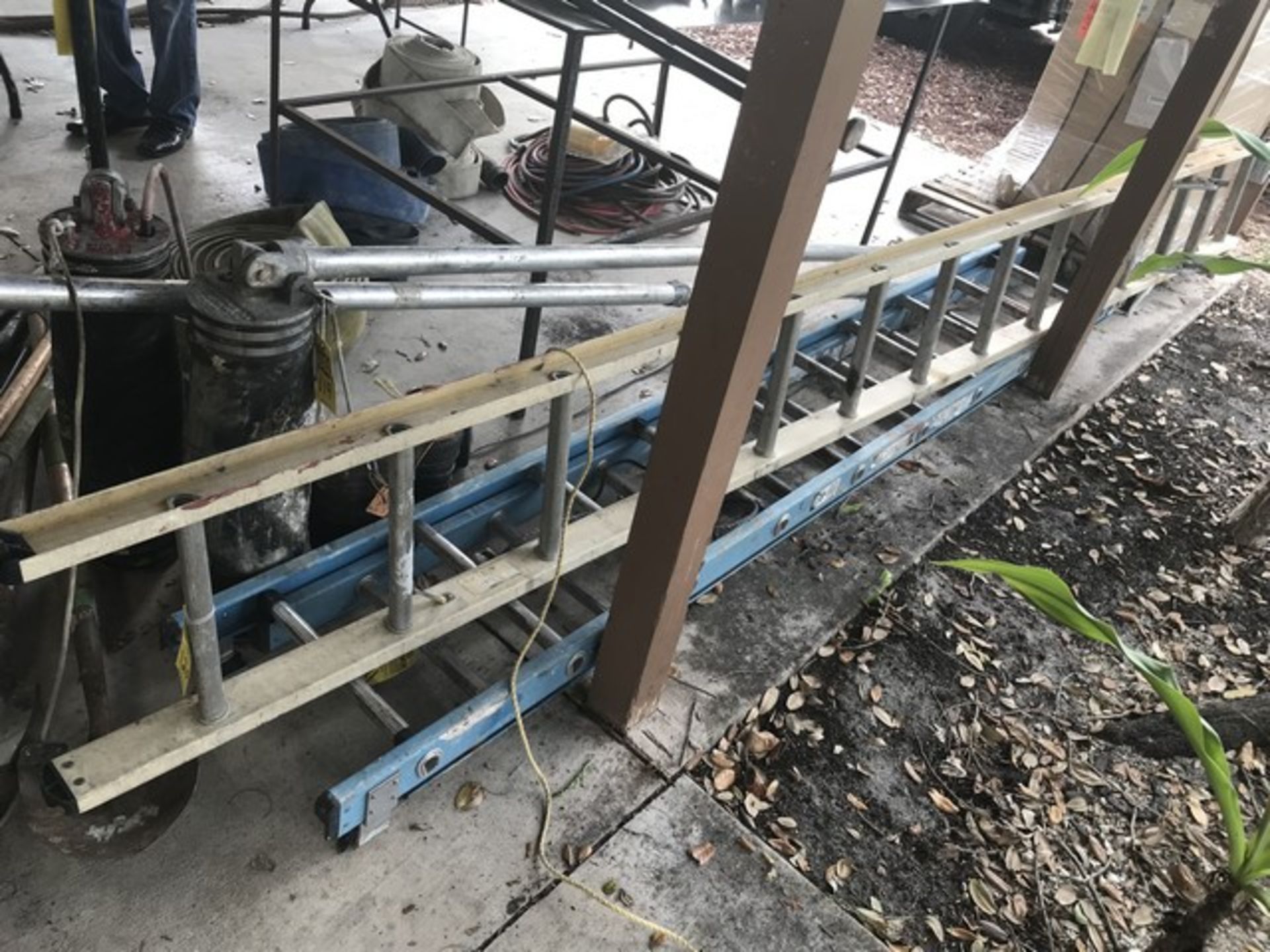 14' STRAIGHT LADDER