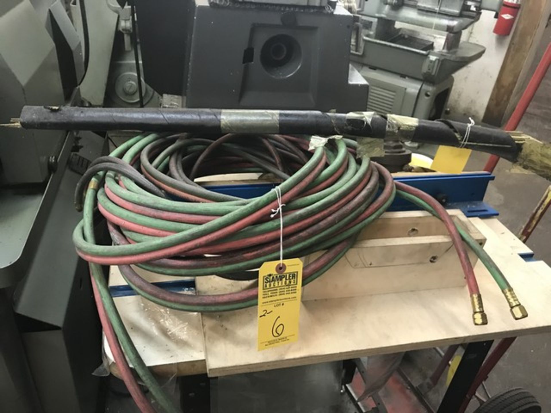 SETS TORCH HOSES WITH BRASS BRASING WIRE