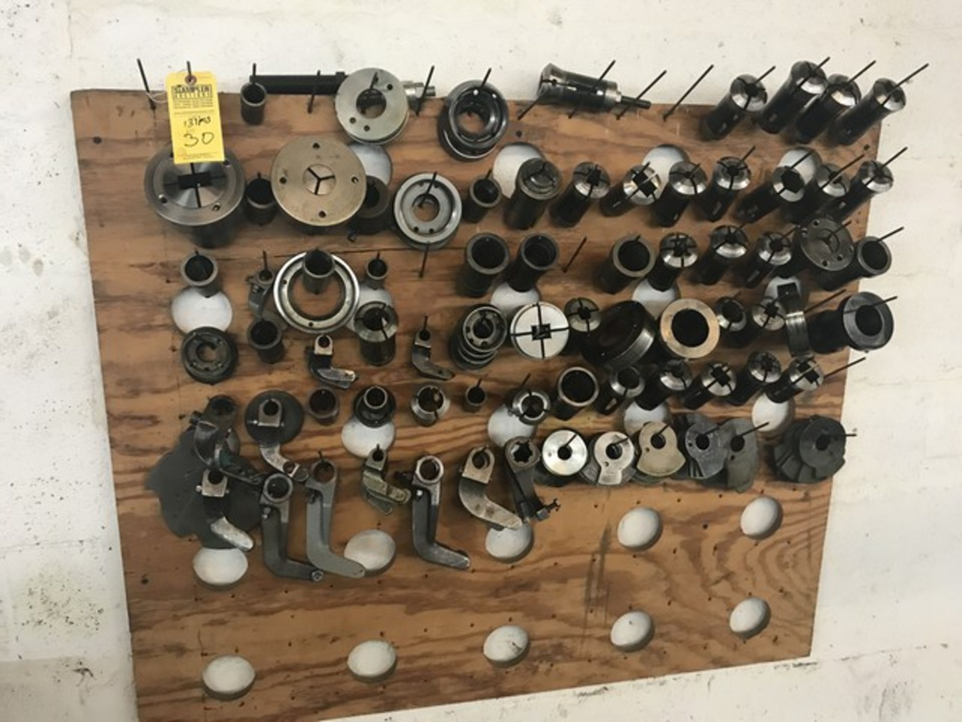ASSORTED COLLETS, TOOLING, ETC.