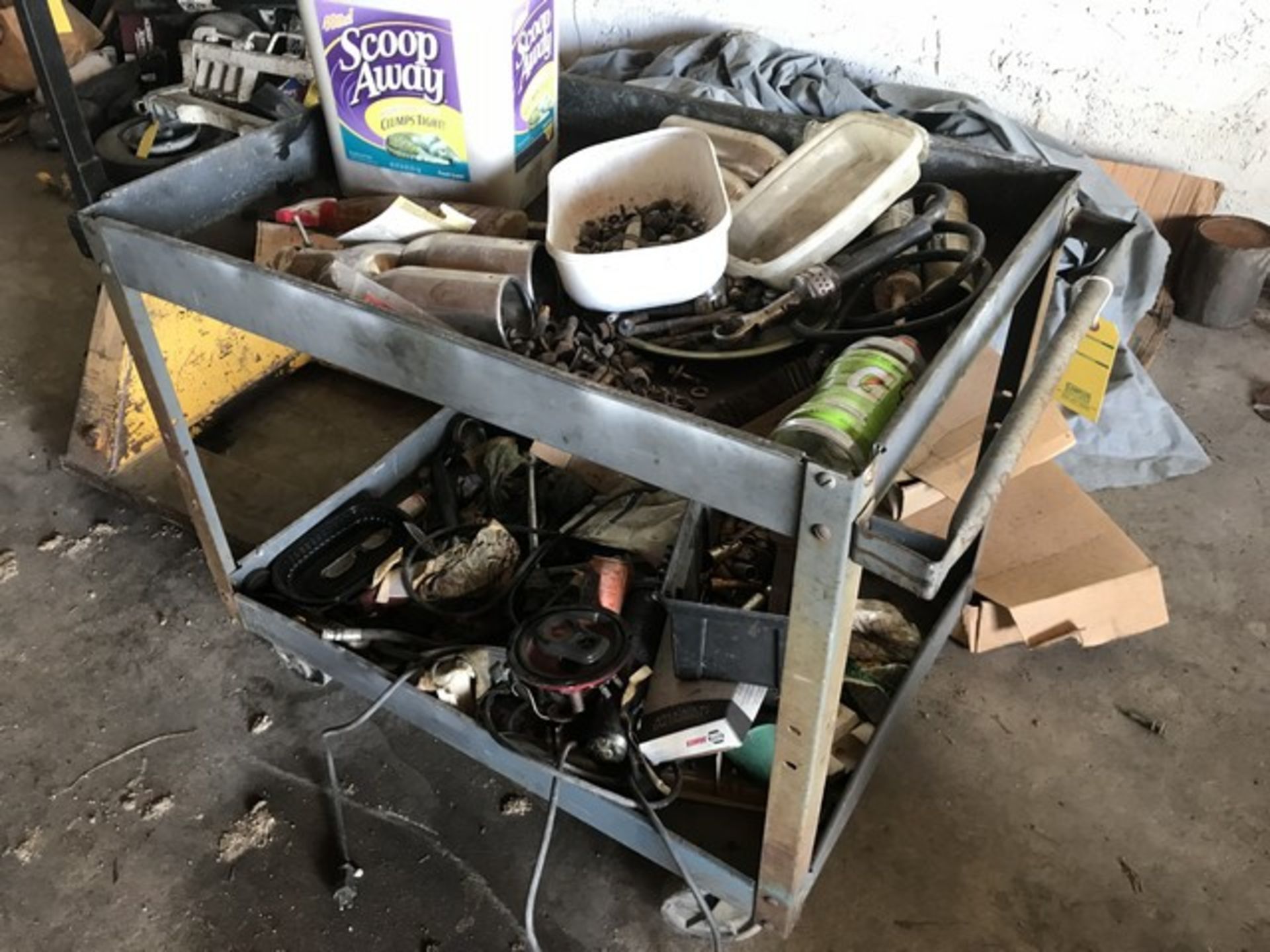 CART WITH CONTENTS