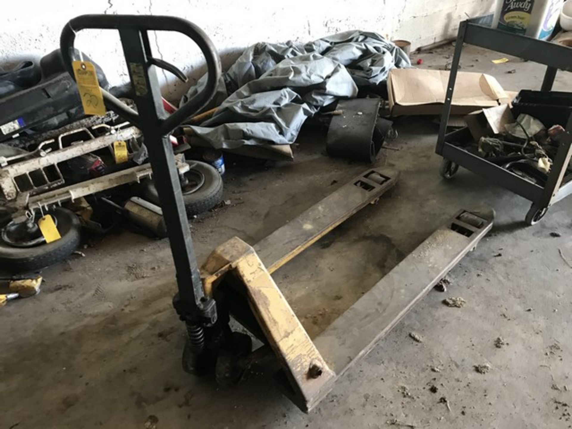 YELLOW HAND TRUCK