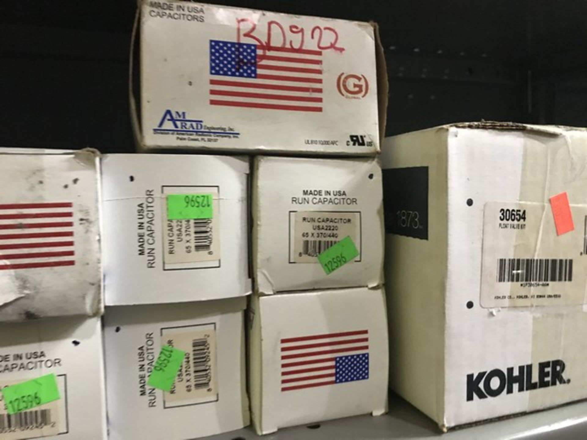 BOXES RUN CAPACITORS & FLOAT VALVE KITS - AMRAD / KOHLER - Image 2 of 2