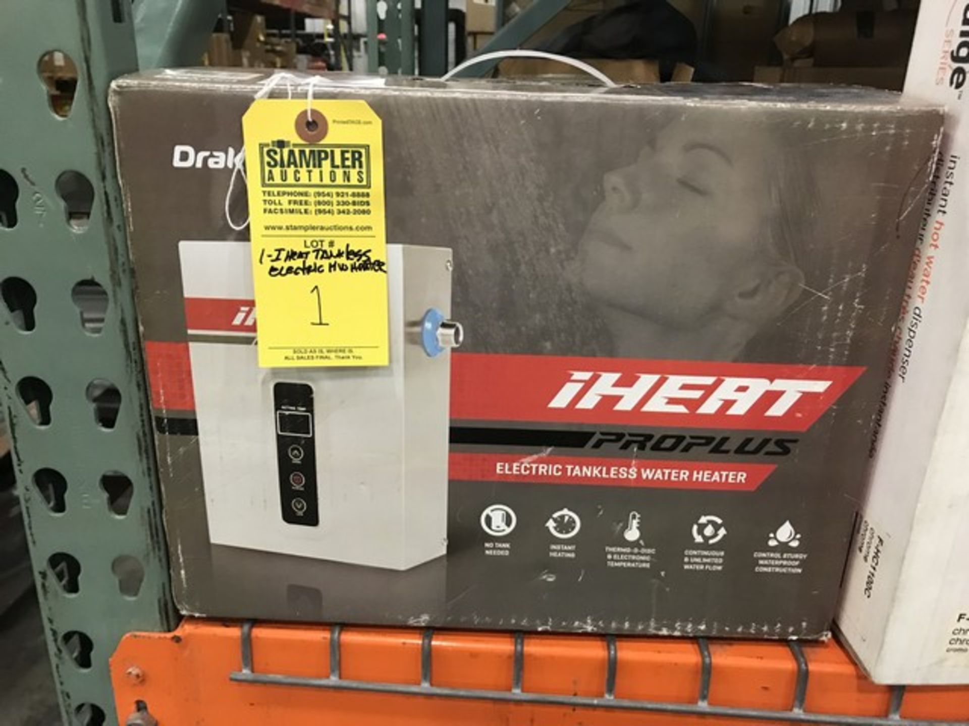 DRAKKEN iHEAT PROPLUS ELECTRIC TANKLESS WATER HEATER