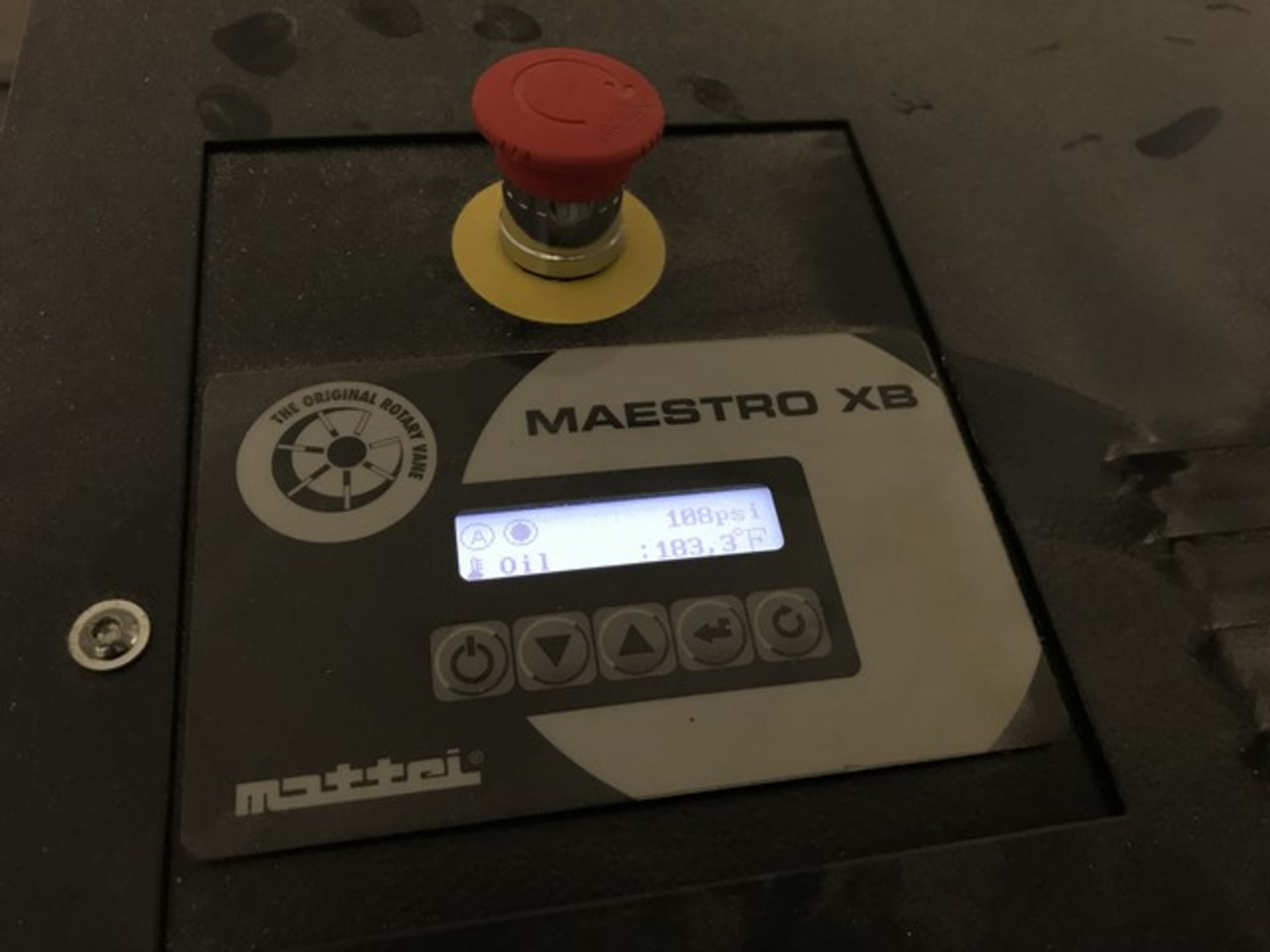 MATTEI MTI115/60 MAESTRO XB BLADE 5LX AIR COMPRESSOR - MFG 2016 - Image 2 of 5