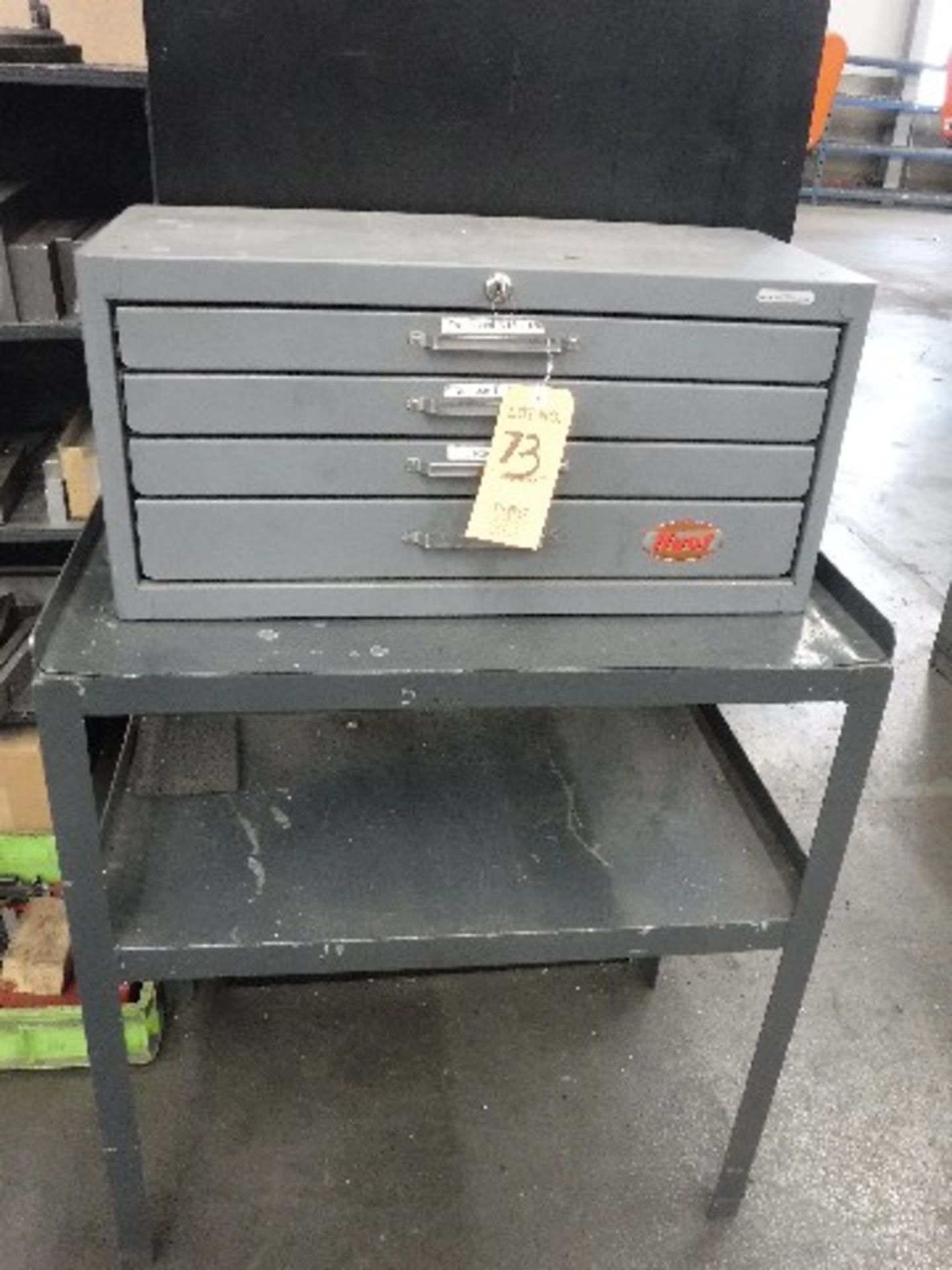 LOT: HUOT DRILL CABINET W/ CONTENTS