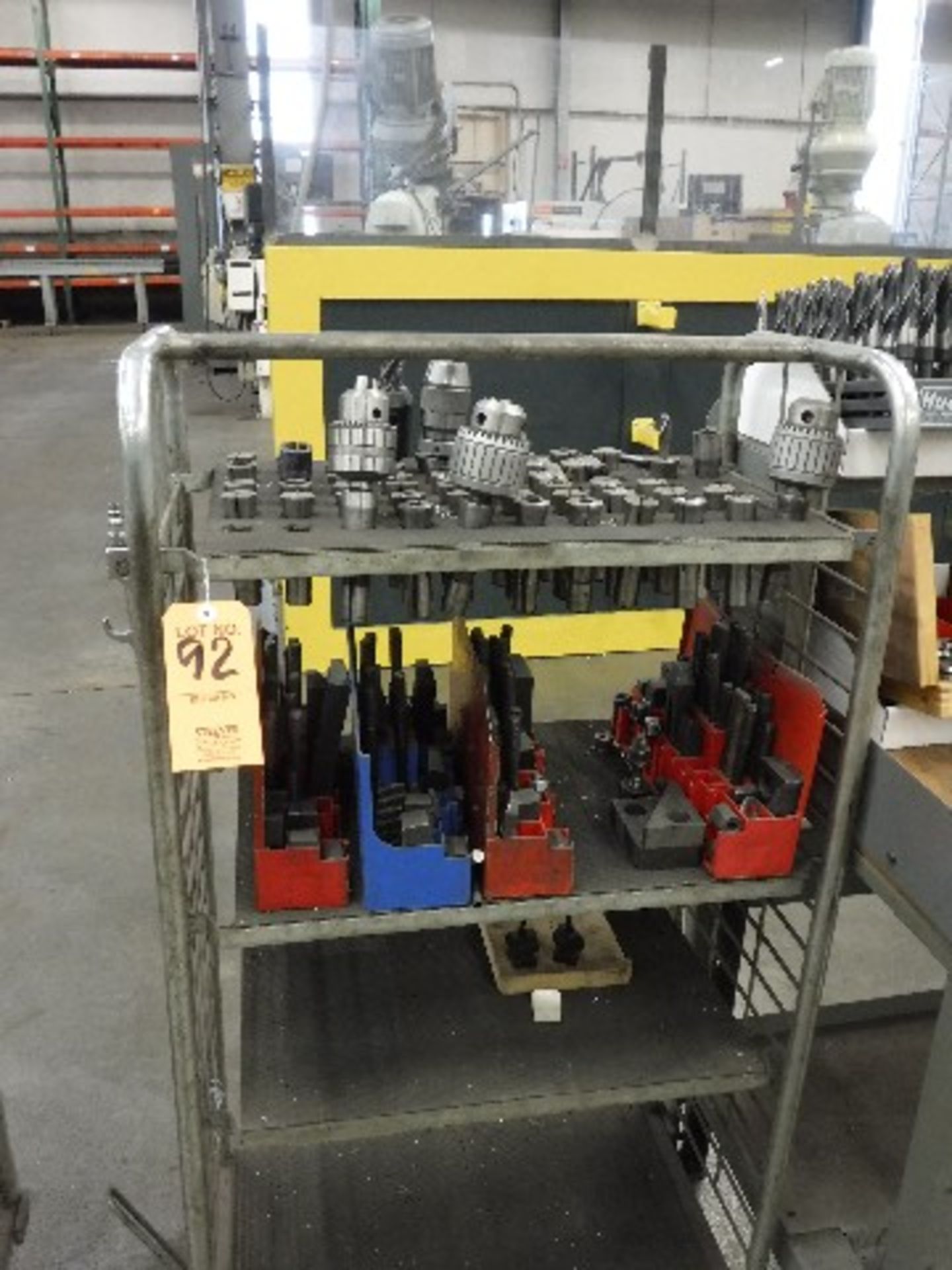 LOT: CART W/ R-8 TOOLING