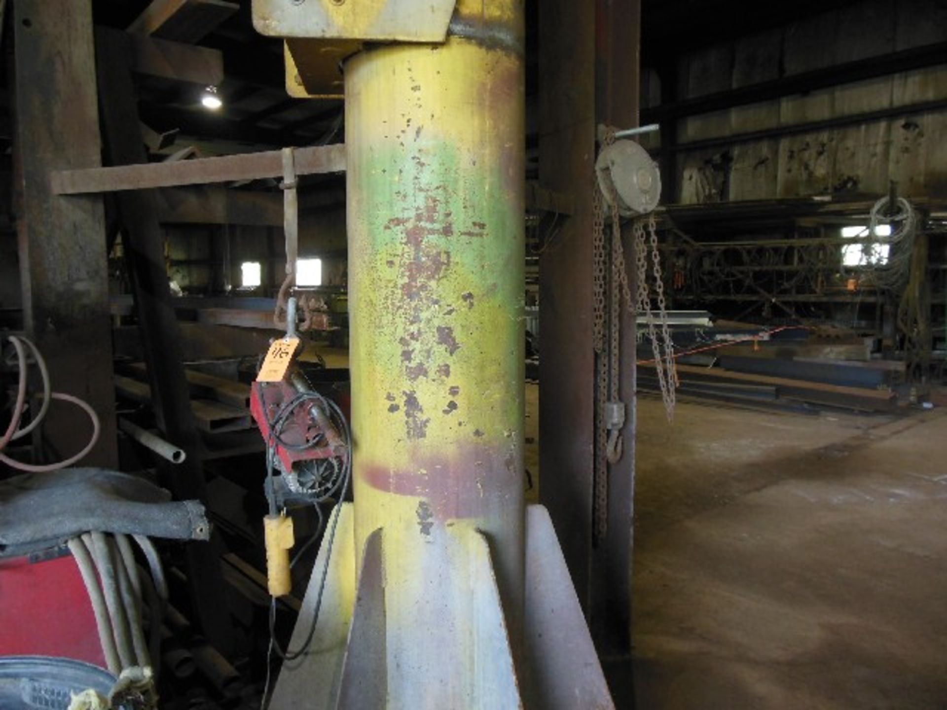 LOT: 2 TON CHAIN FALL & ELECTRIC CABLE HOIST