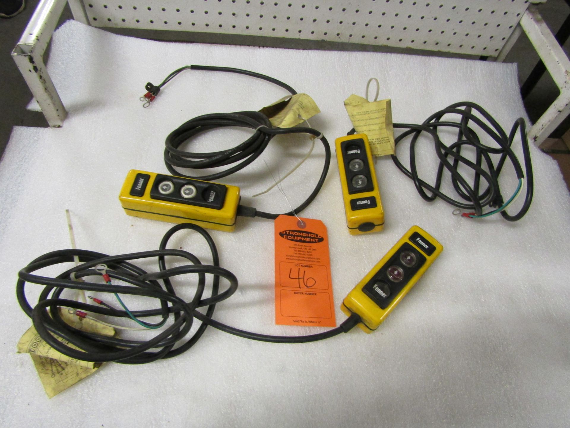 Lot of 10 Fenner pendant controllers