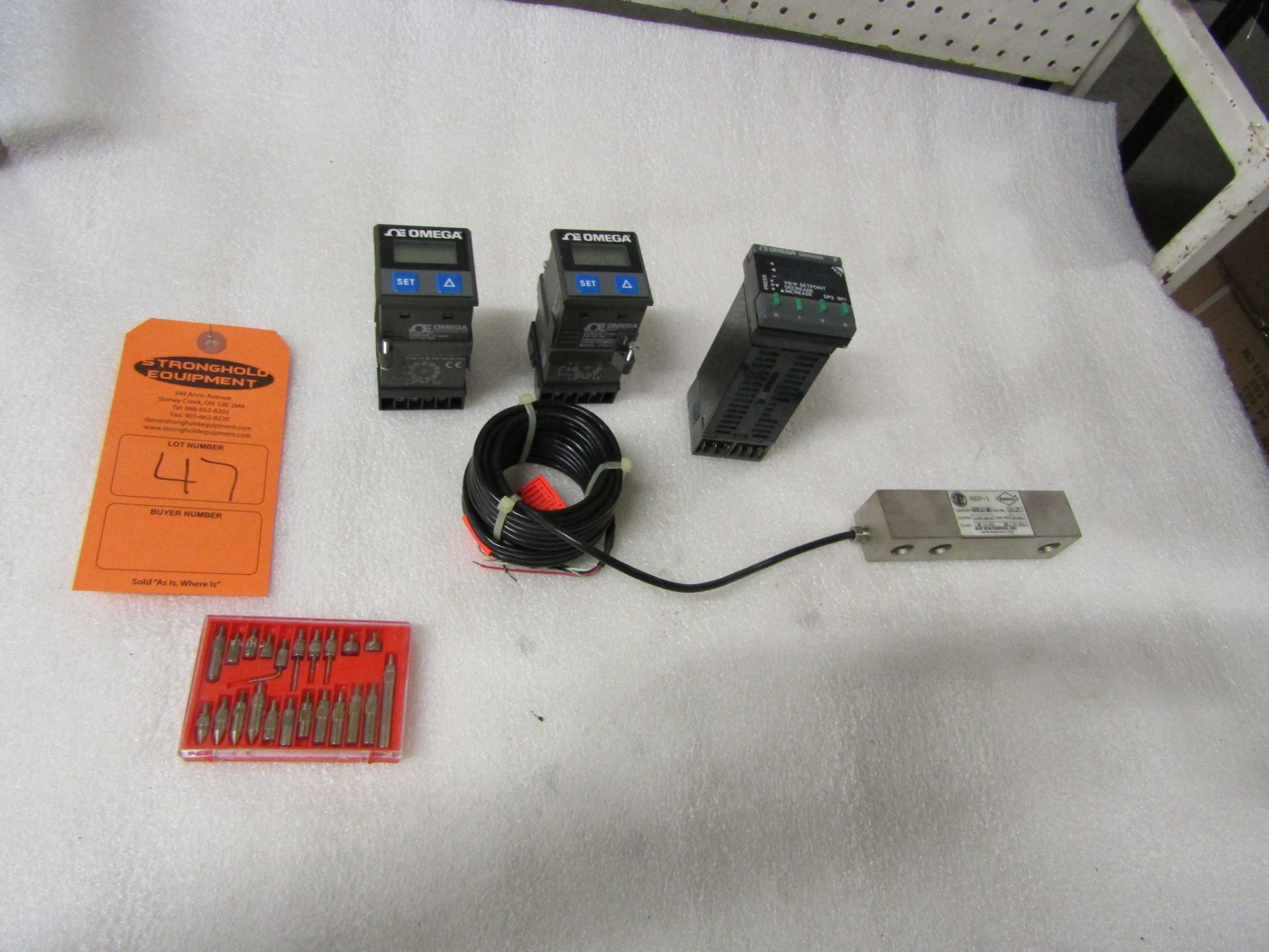 Lot of Omega Programmable timers with Baldwin scale module
