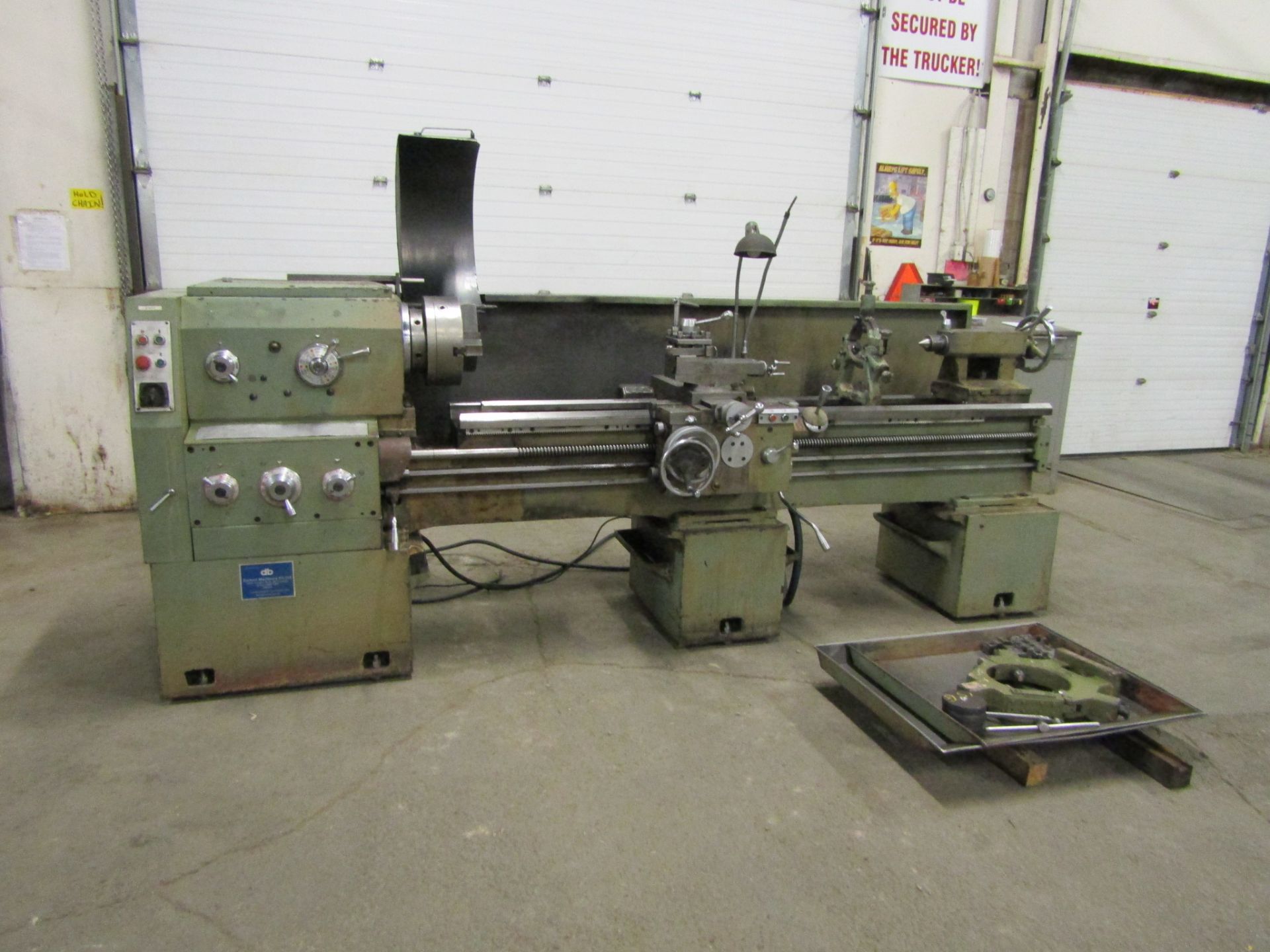 Darbert Engine Lathe with 20" Swing with and 80" Between centres complete with 12" 3-jaw chuck, 2 - Image 2 of 2