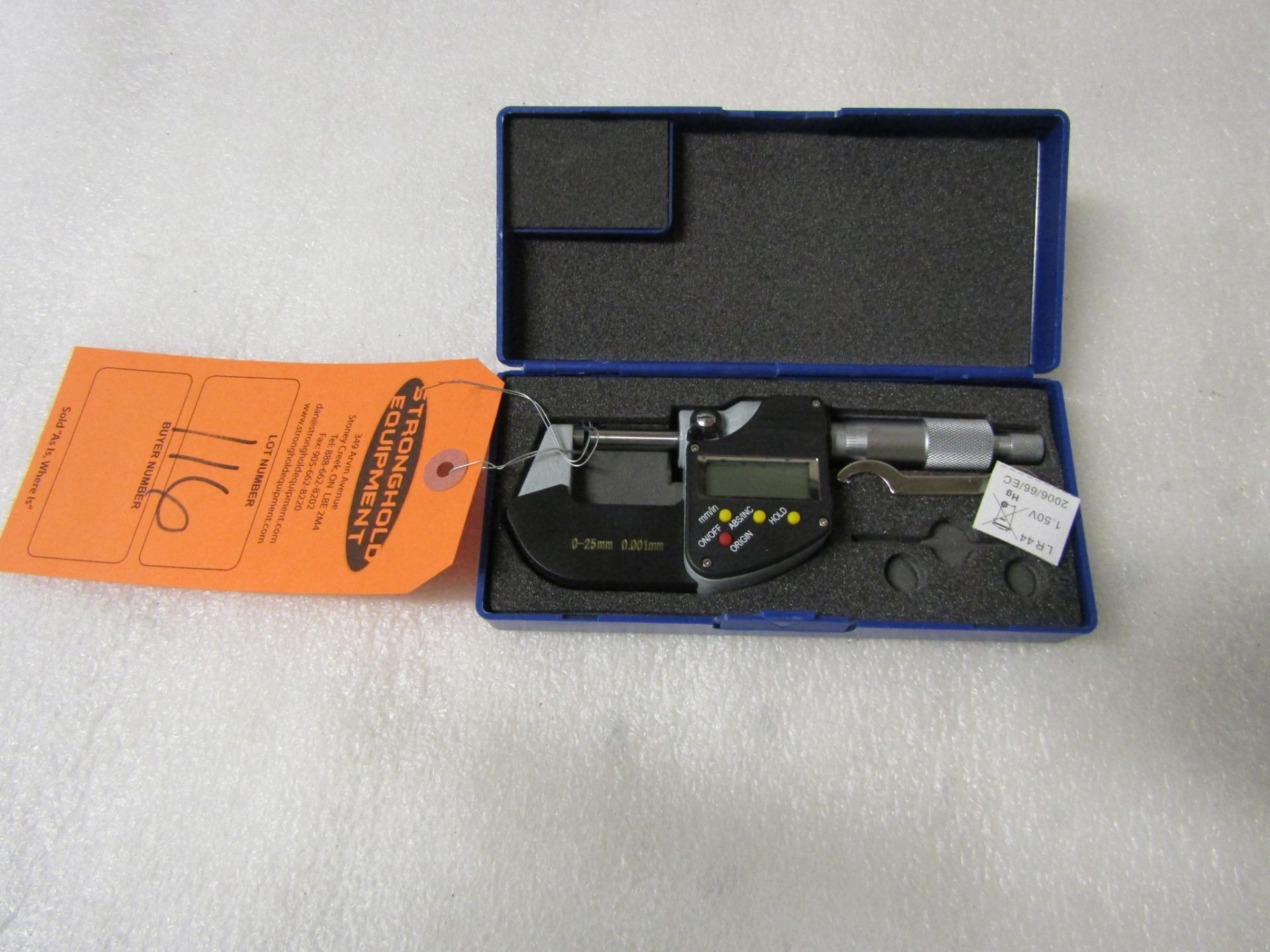 Mint 0-1" / 0-25mm Digital Micrometer in case BRAND NEW