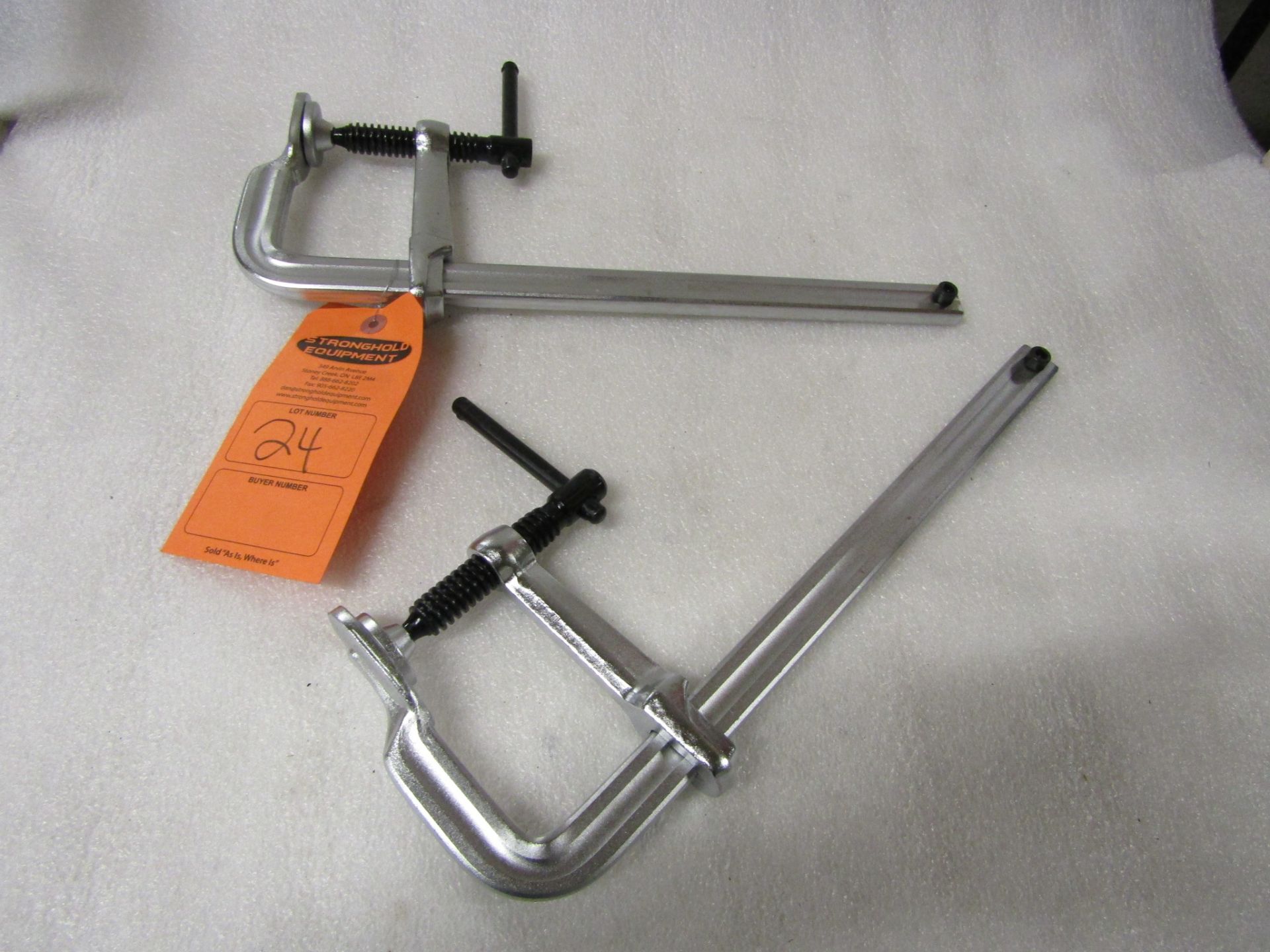 Lot of 2 MINT BESSEY style F-CLAMPS - UNUSED-NEW