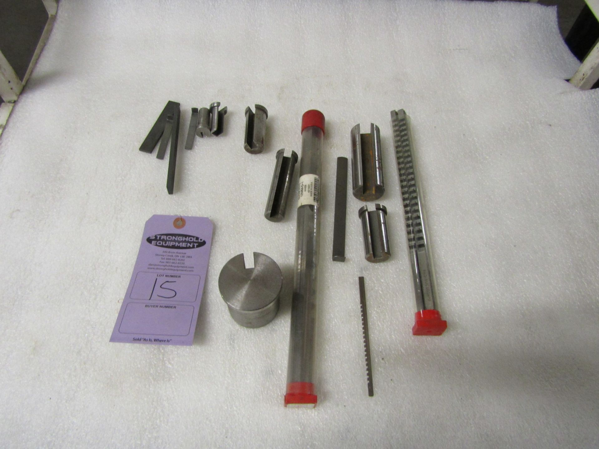 Chamberlain Taper Shank Tool holder with chucks set in case