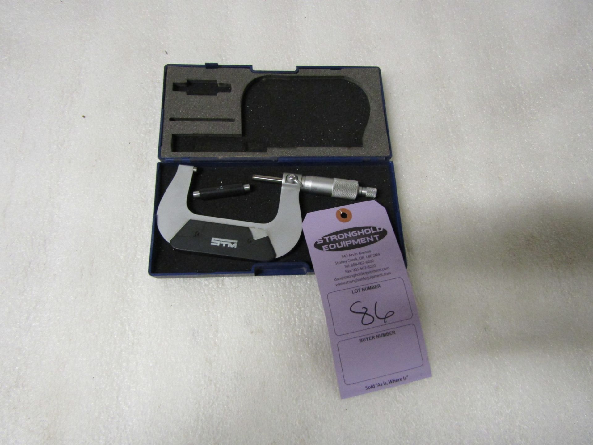 STM Micrometer in case