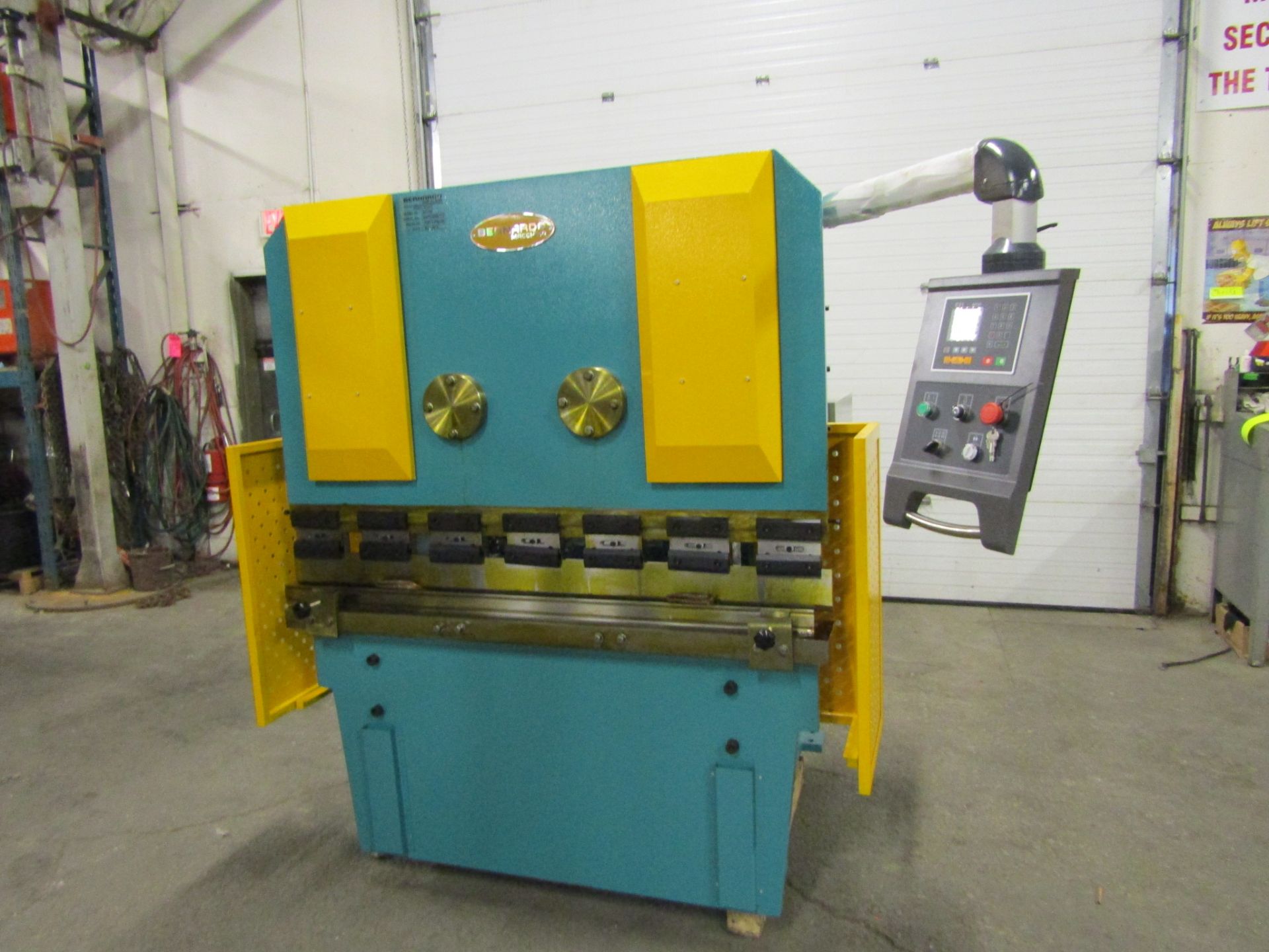 Bernardo Hydraulic Press Brake 40 ton capacity 60" bed - 220V 3 phase with CNC back gauge and CNC