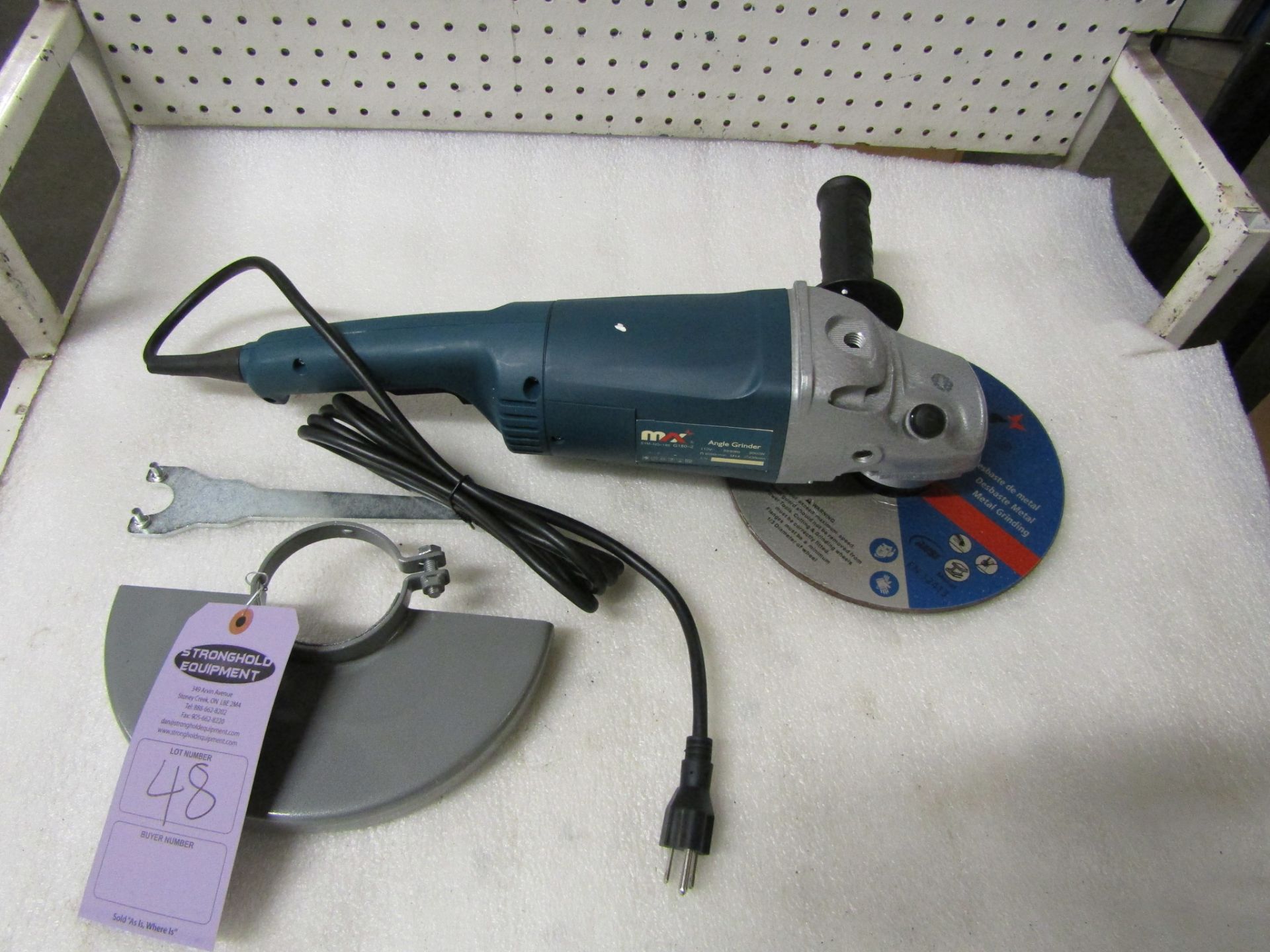 BRAND NEW Max 9" Angle Grinder model G180