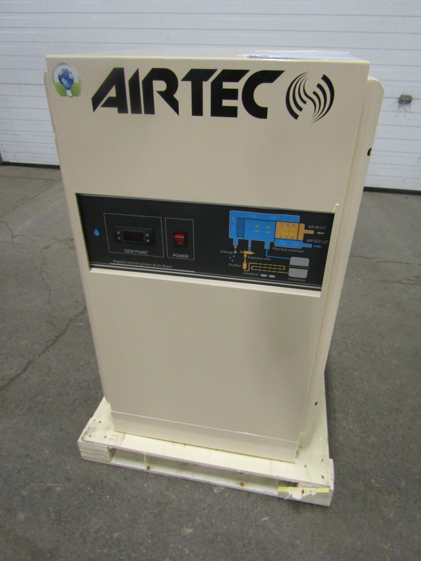 MINT Airtec Compressed Air Dryer 120CFM Unused new unit 110V 1 phase