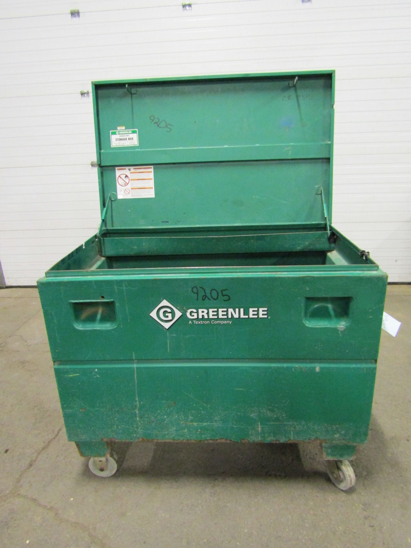 Greenlee Jobbox Storage Box model 3048/23362 heavy duty 30" x 48" x 30" wide