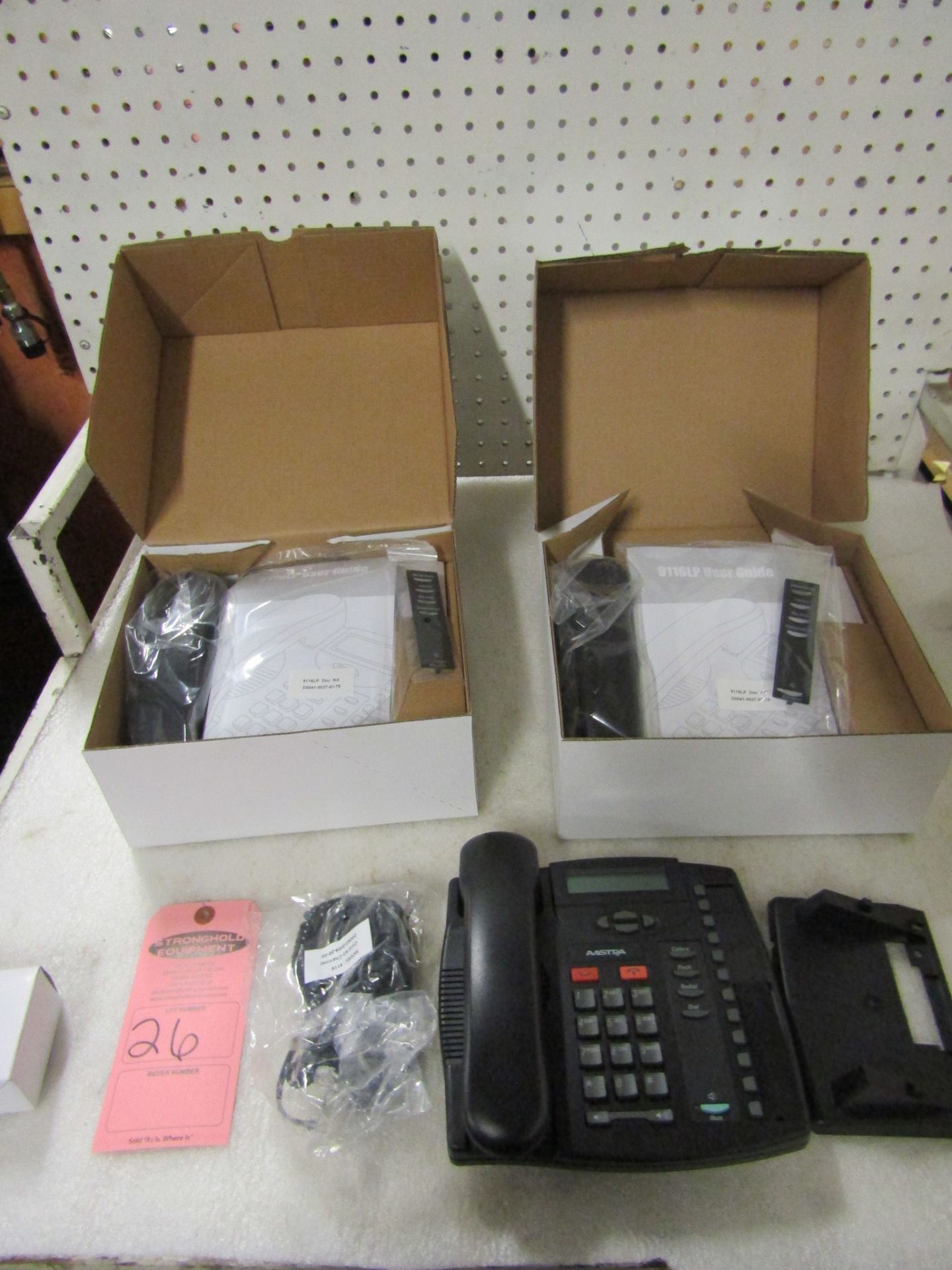 Lot of 3 NEW Aastra 2-Line Corded Phone with digital display