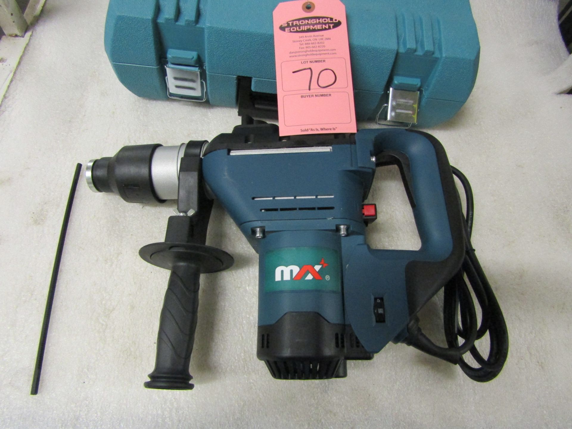 BRAND NEW Max Electric Rotary Hammer unit with 20mm / 3/4" chuck