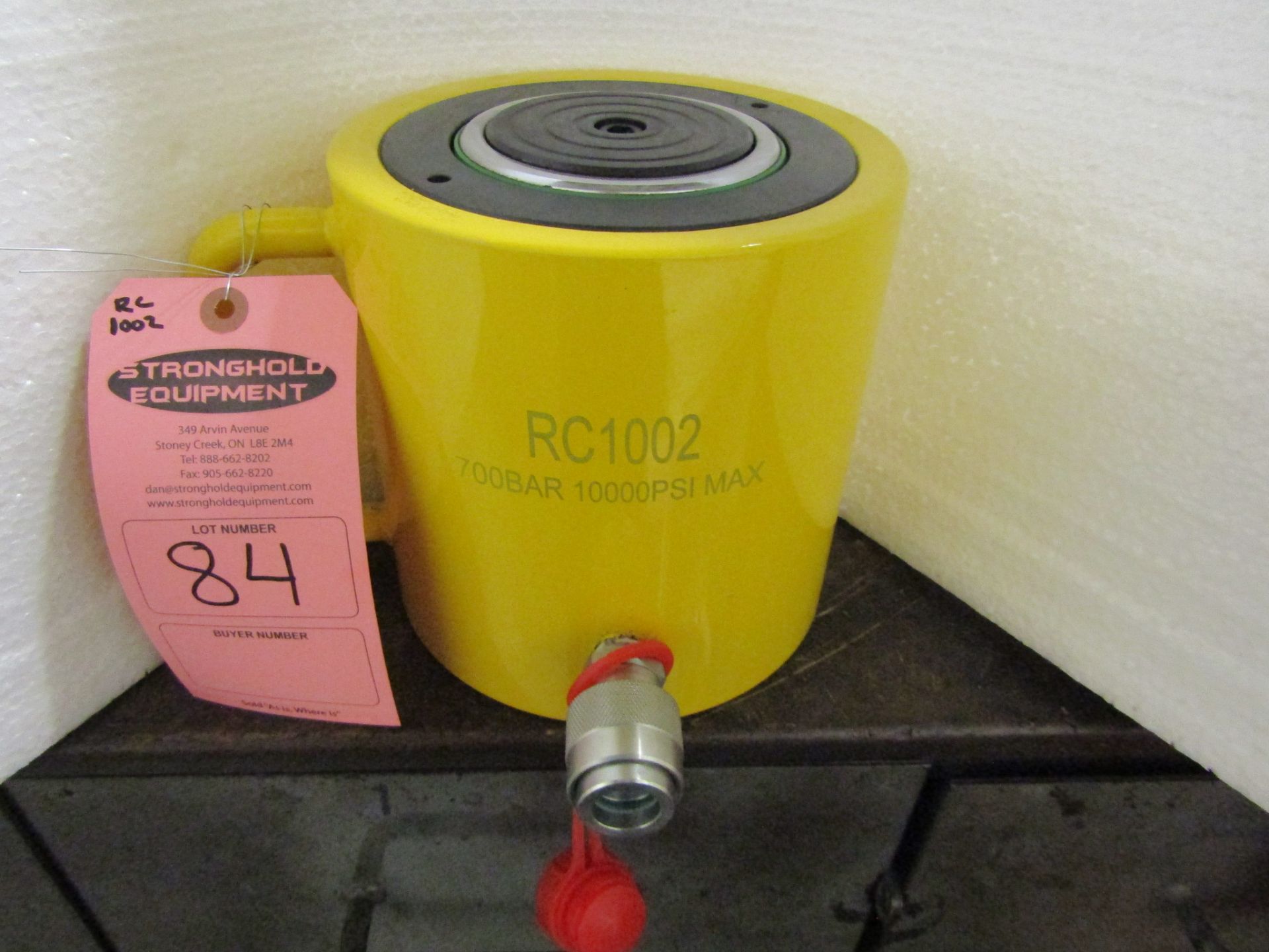 RC-1002 MINT - 100 ton Hydraulic Jack with 2" stroke type cylinder