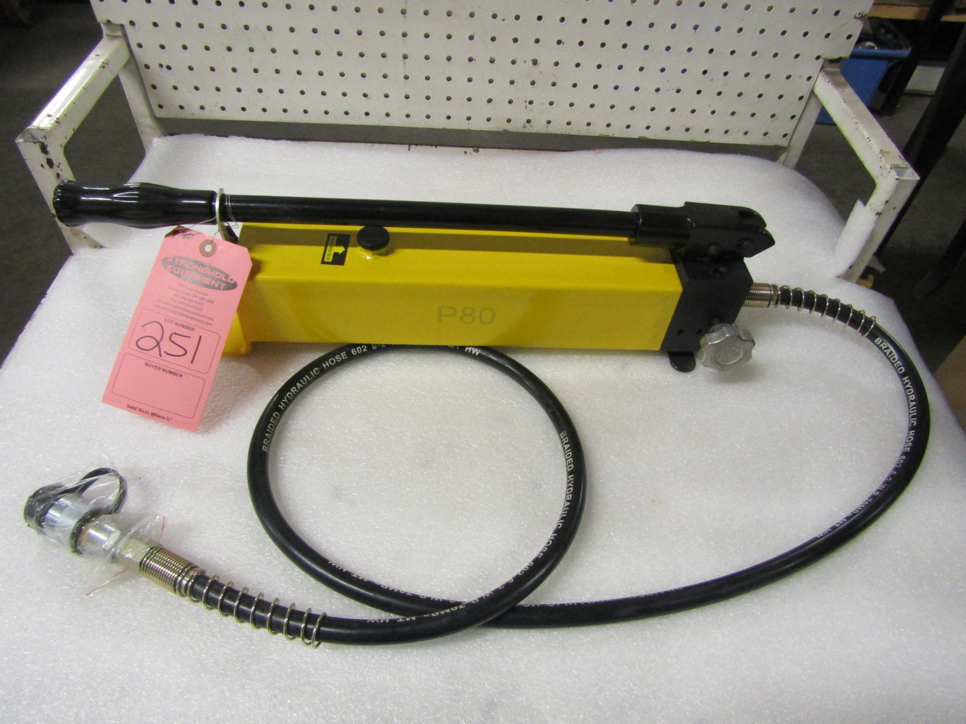 Hydraulic Hand Pump - MINT unit model P80 style