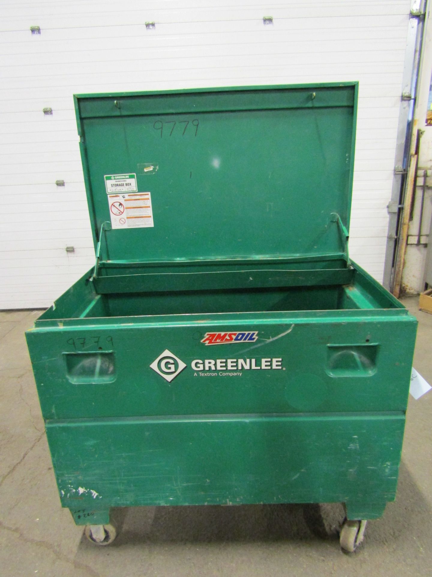 Greenlee Jobbox Storage Box model 3048/23362 heavy duty 30" x 48" x 30" wide