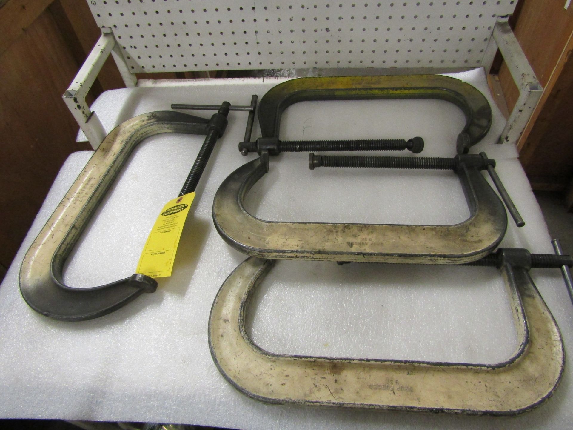 Lot of used C-Clamps