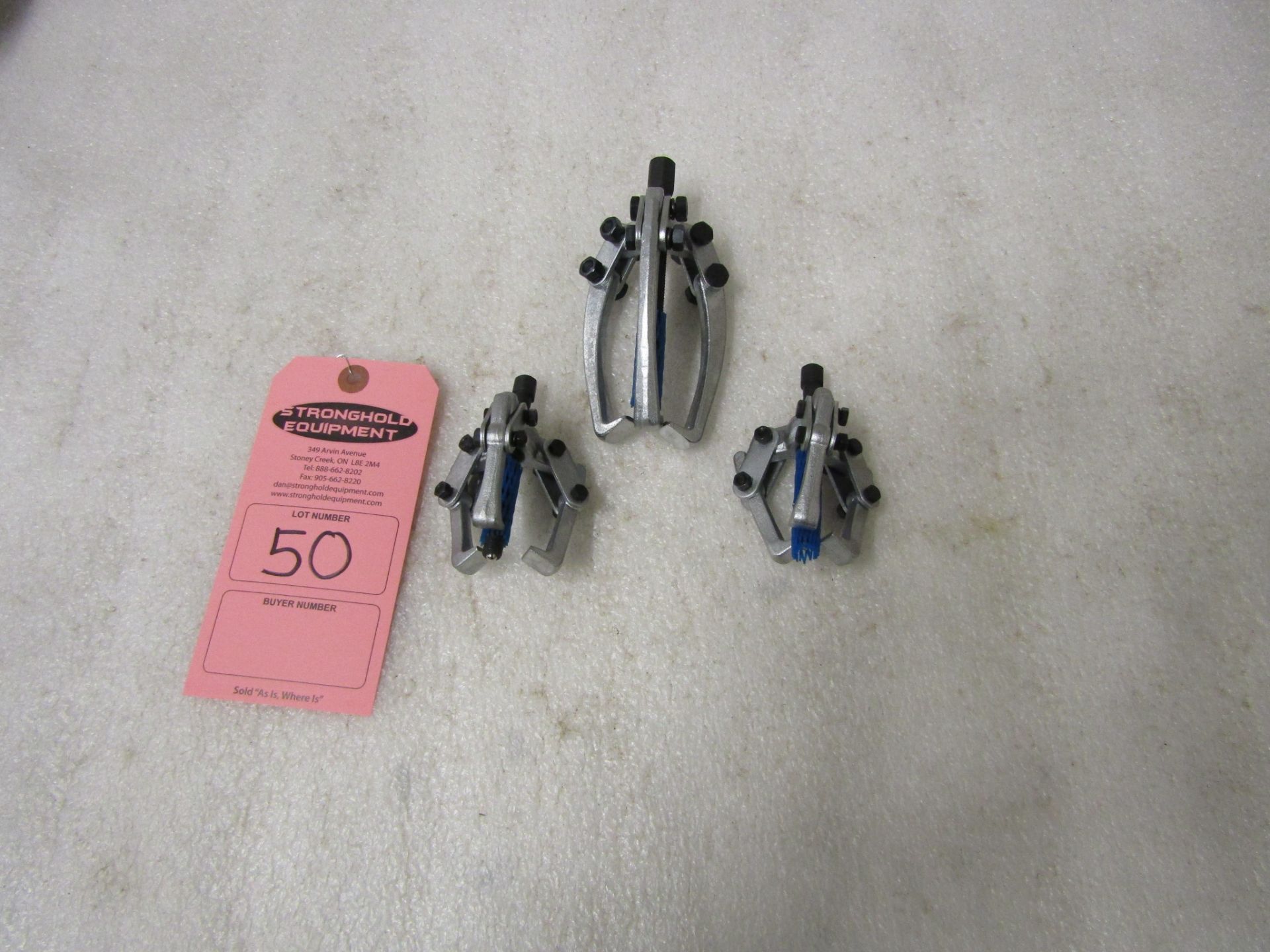 Lot of 3 bearing pullers - MINT & Unused