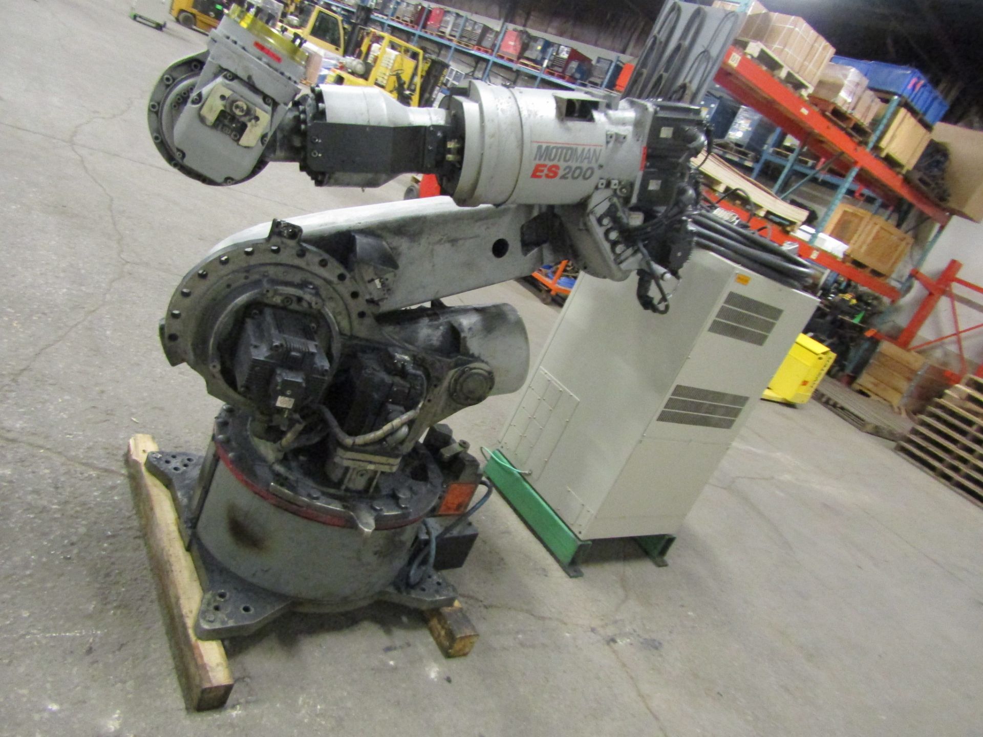 2008 Motoman ES200N Robot 200kg Capacity with Controller COMPLETE with Teach Pendant, Cables, LOW - Image 2 of 2