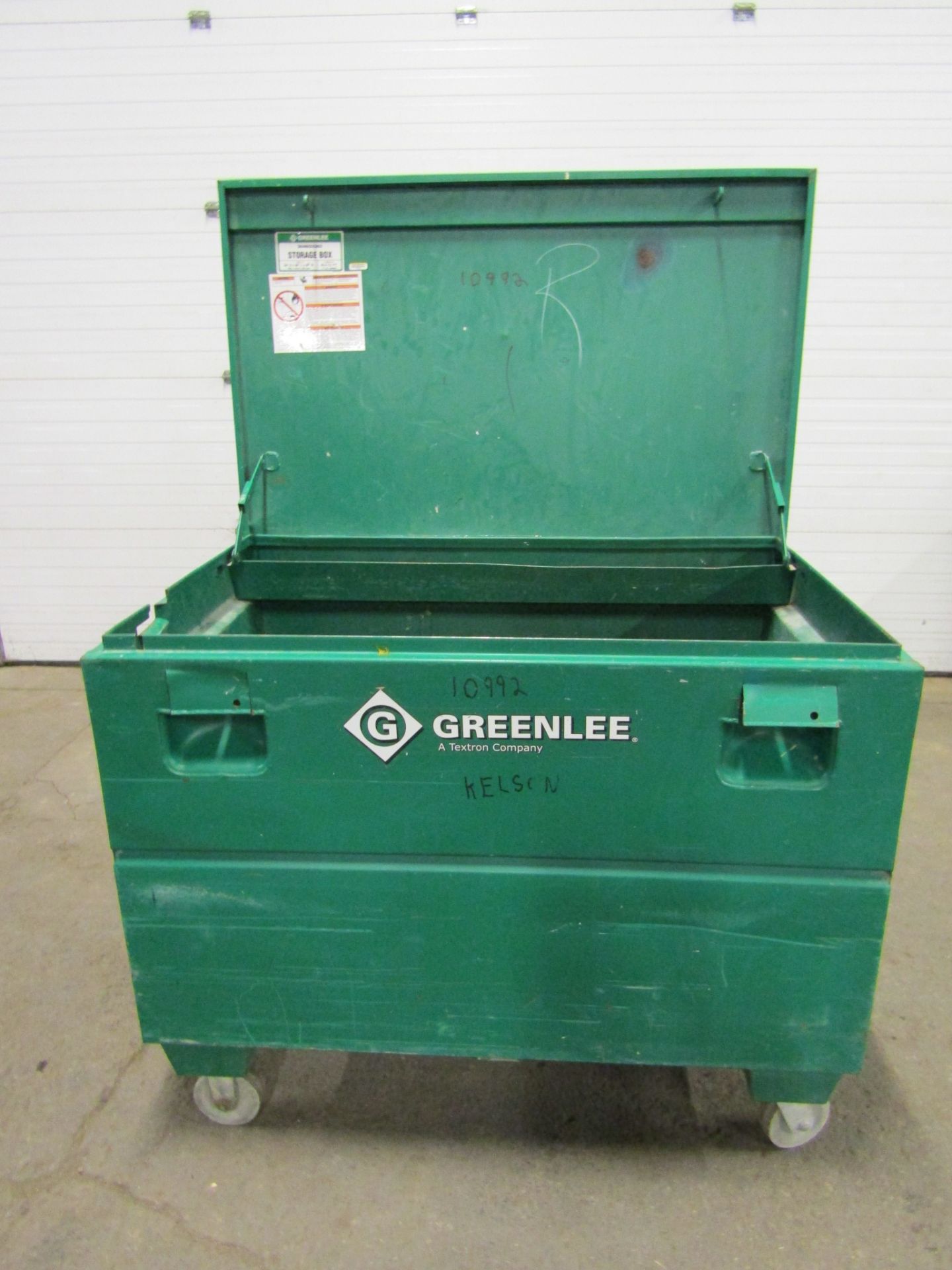 Greenlee Jobbox Storage Box model 3048/23362 heavy duty 30" x 48" x 30" wide