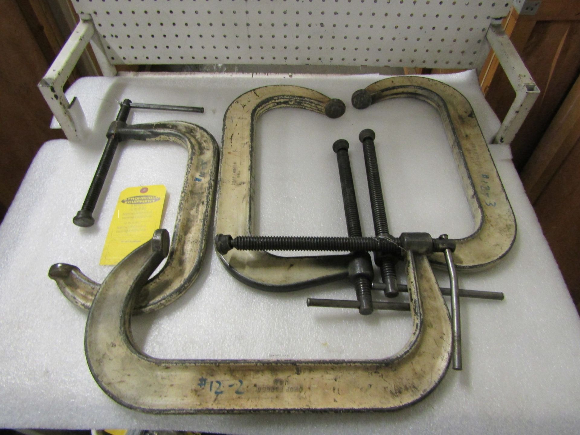 Lot of used C-Clamps