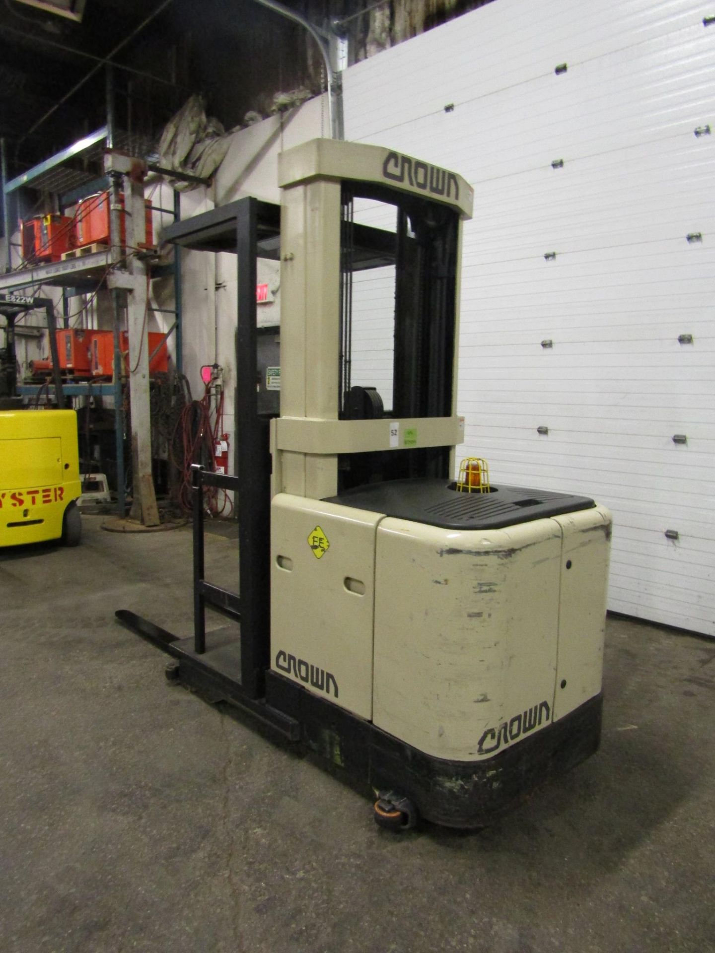 Crown Ride On Stacker Unit 3000lbs Capacity with low hours - Image 2 of 4
