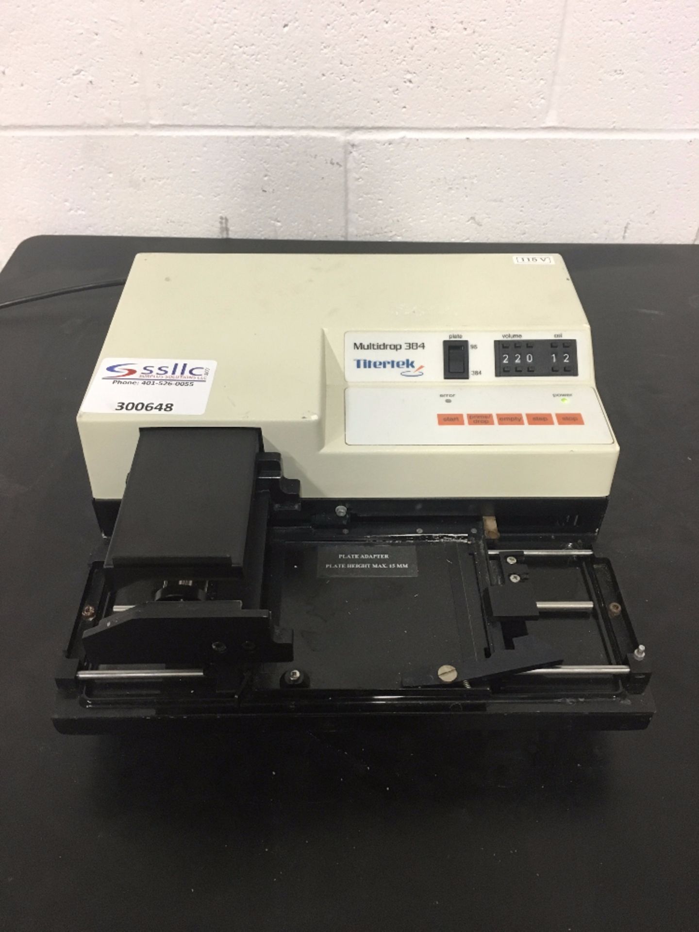 Titertek Multidrop 384 Reagent Dispenser