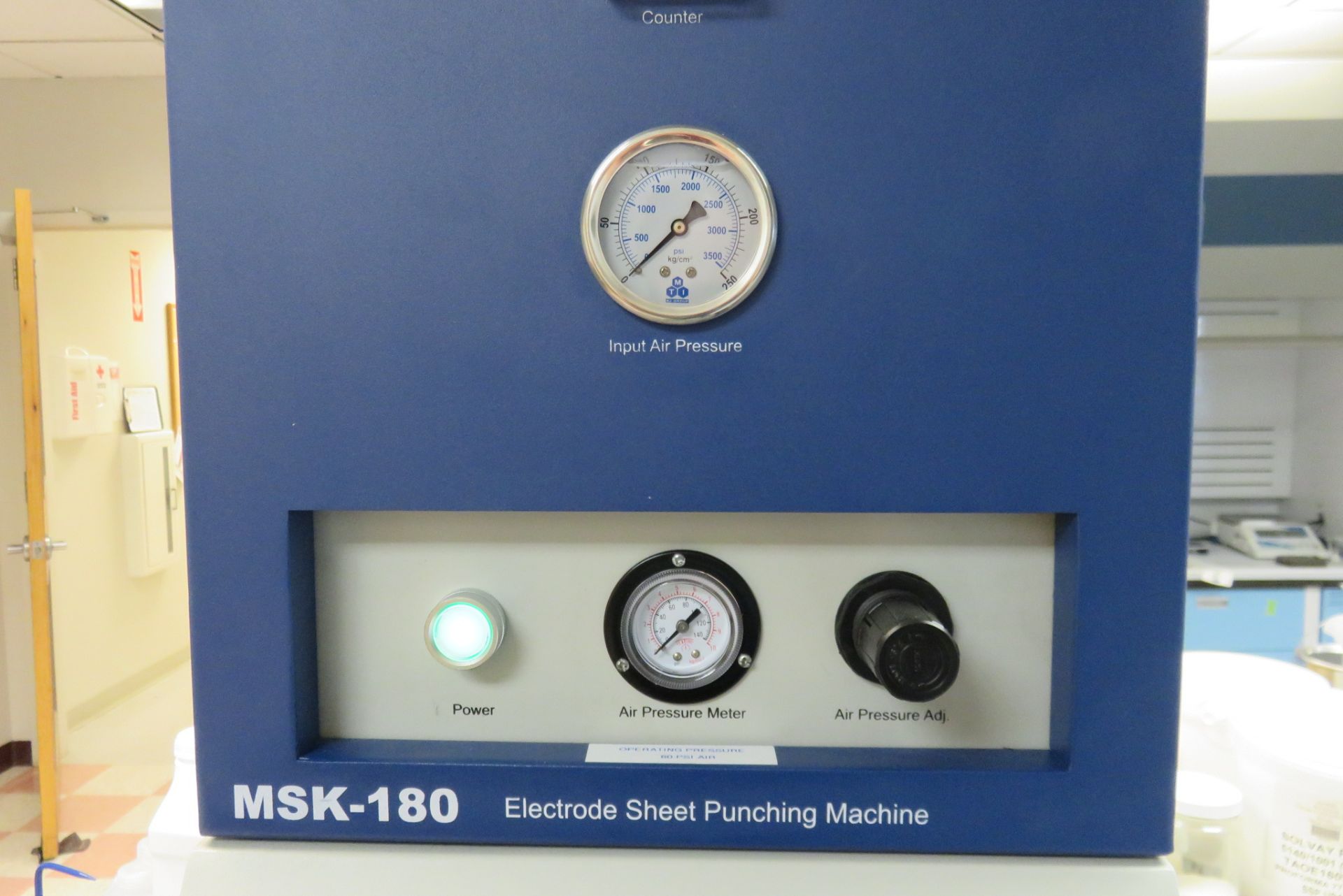 MTI KJ Group Electrode Sheet Punching Machine - Image 6 of 6