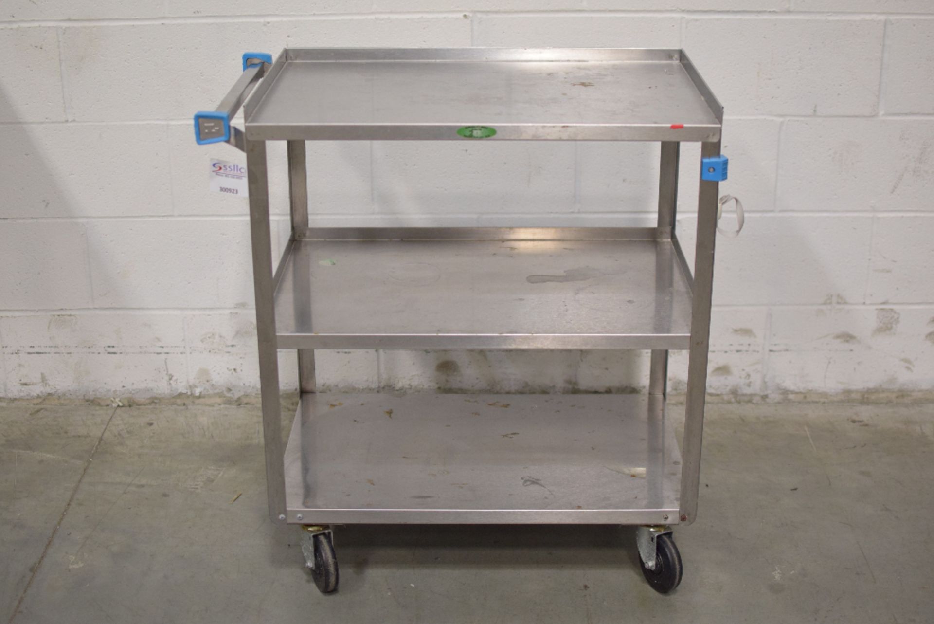 Lakeside 3-Tier Stainless Steel Utility Cart