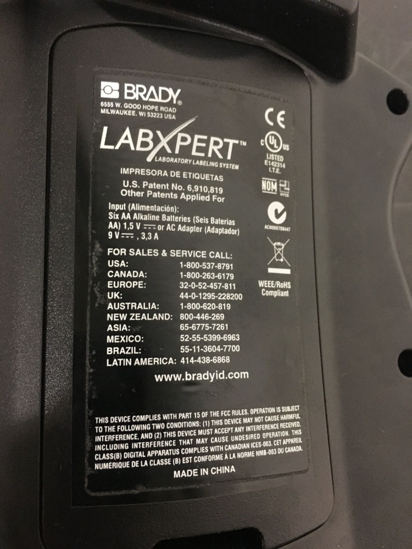 Brady LabXPert Laboratory Labeling System - Image 2 of 2