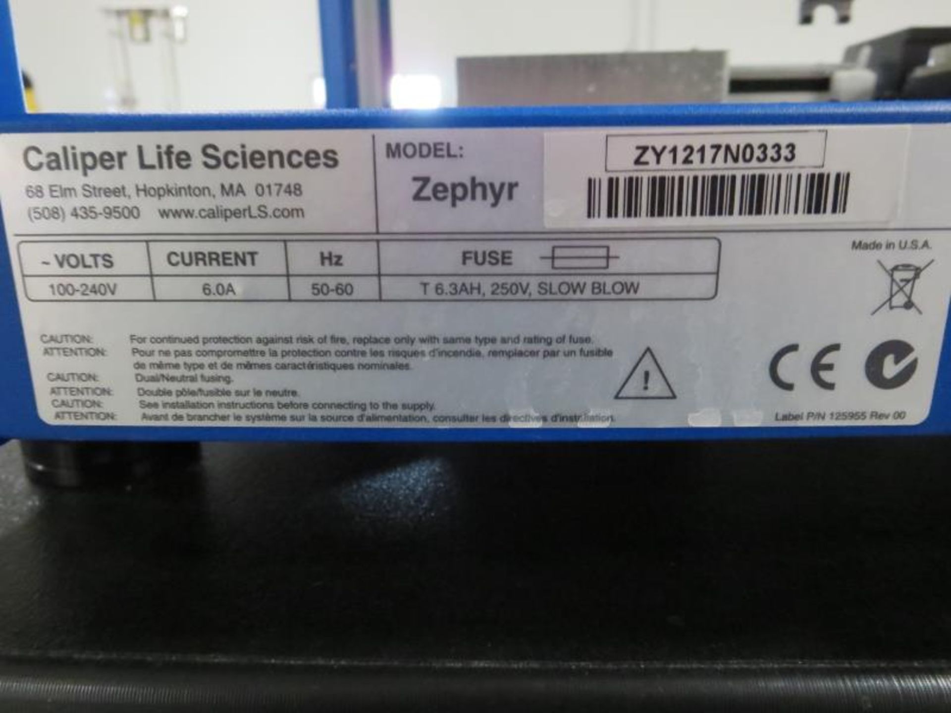 Caliper Life sciences Zephyer SPE (Solid Phase Extraction) Workstation - Image 15 of 15