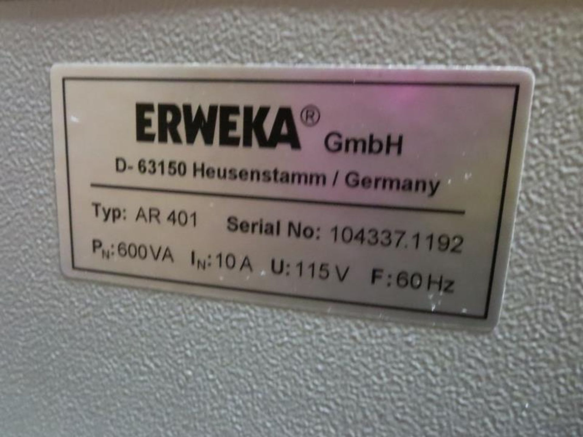 Erweka AR401 Granulator - Image 6 of 7