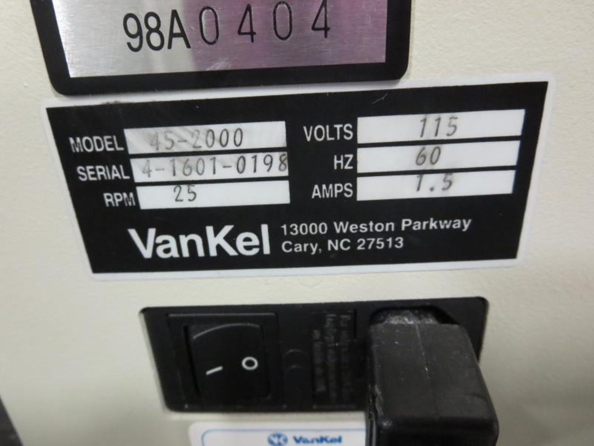 VanKel P/N 45-2000 Friabilator - Image 2 of 2