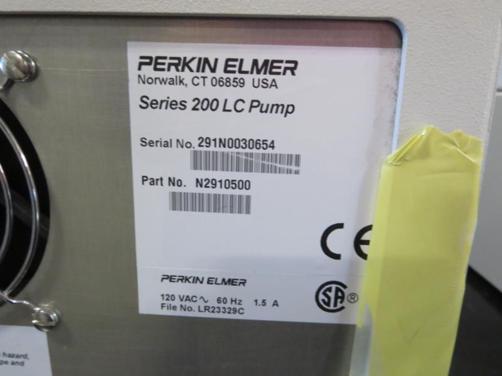 Perkin Elmer Series 200 LC Pump Micro Pump - Image 4 of 4